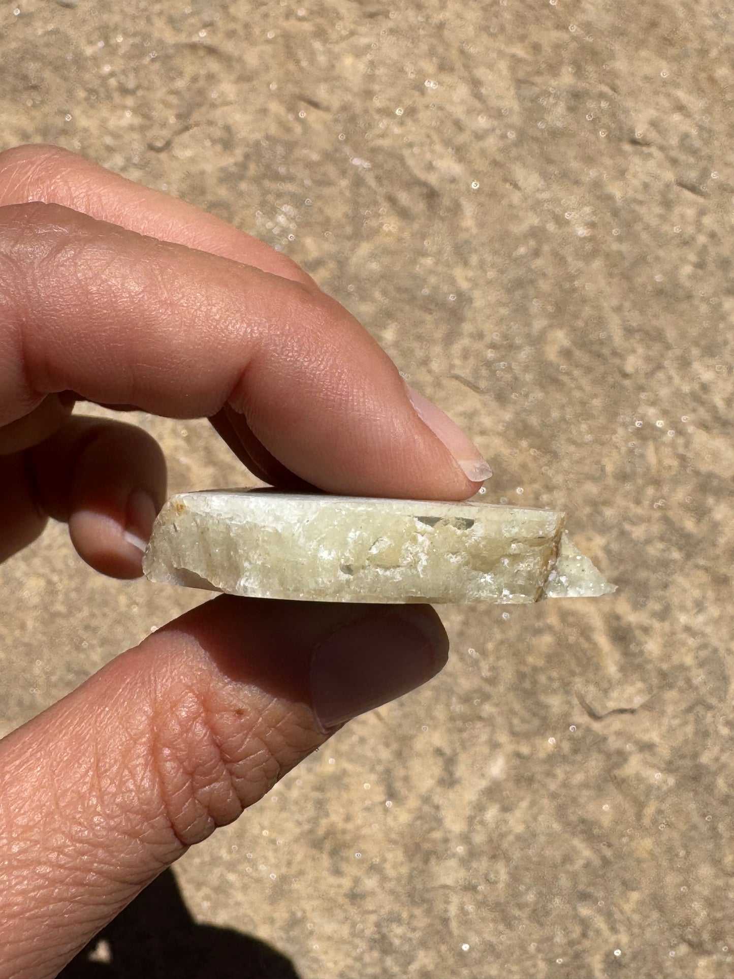 Blue Flash Moonstone Polished Slab 37g