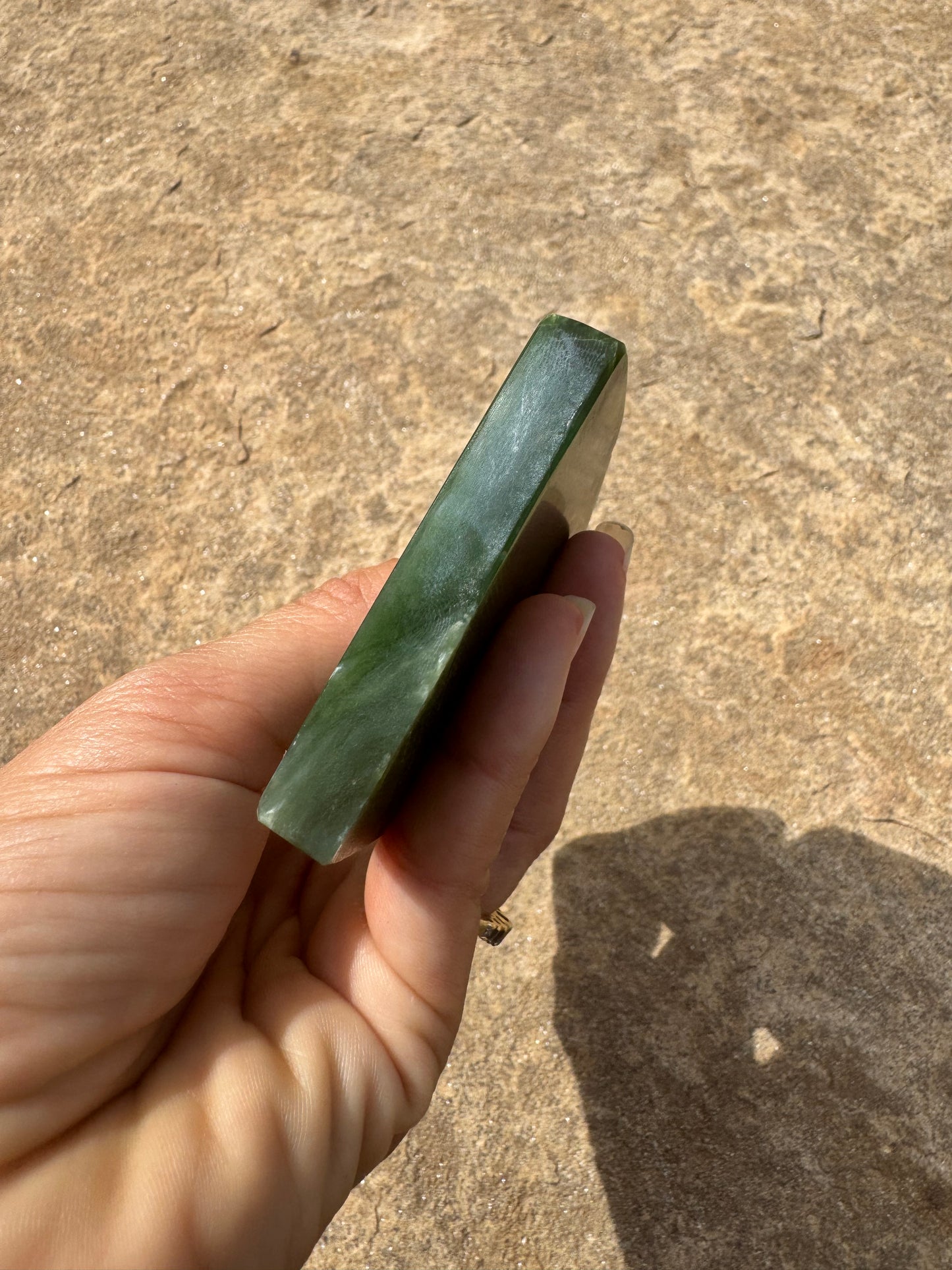 Canadian Nephrite Jade Slab 151g