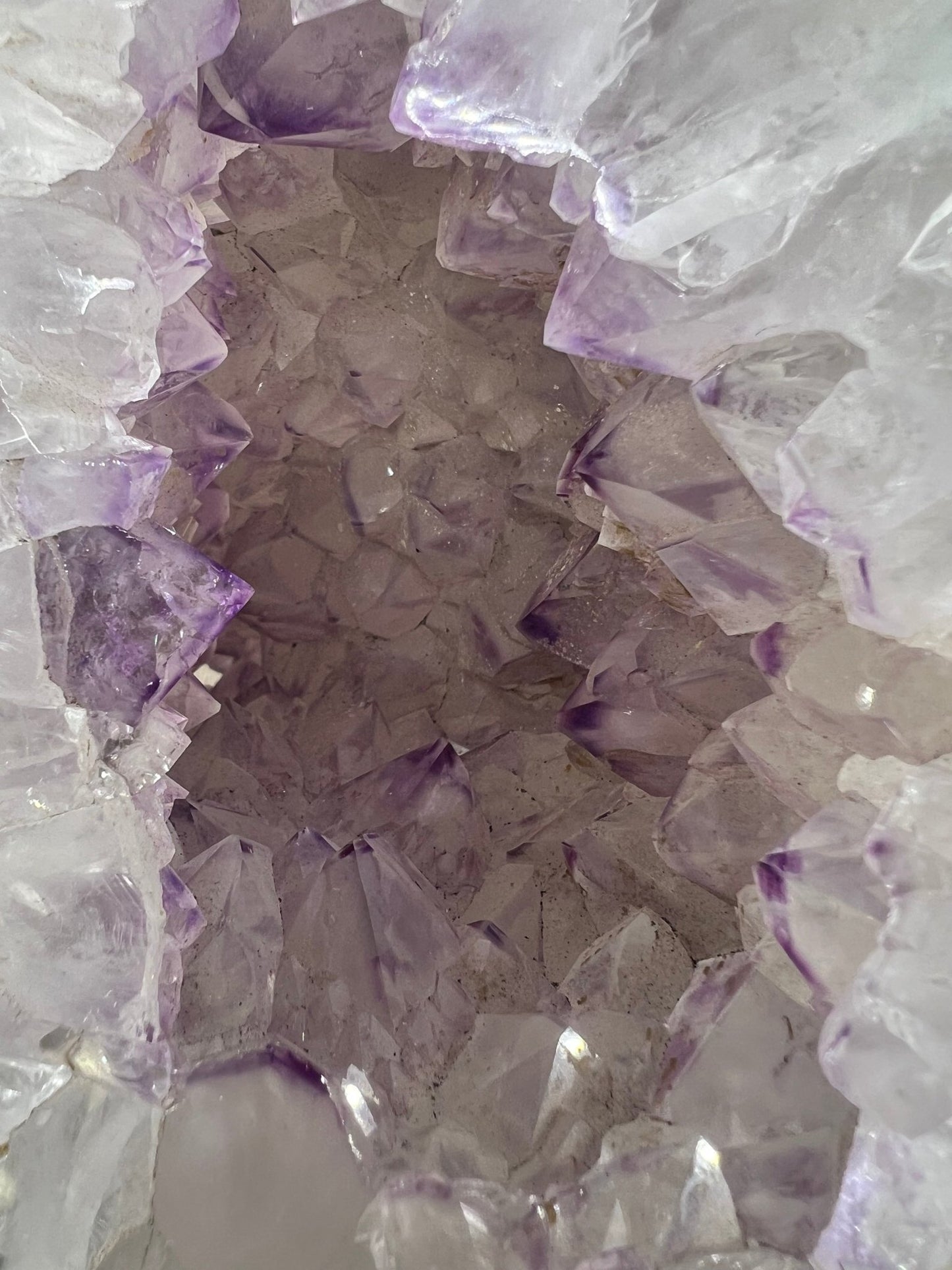 152mm (6 inches) Amethyst Geode Sphere - Purple Door Alchemy