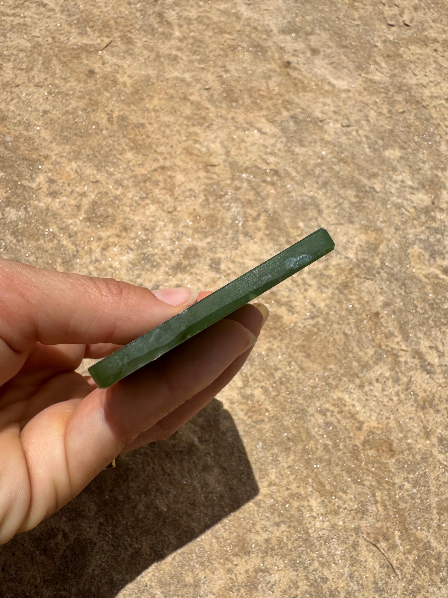 Canadian Nephrite Jade Slab 60g