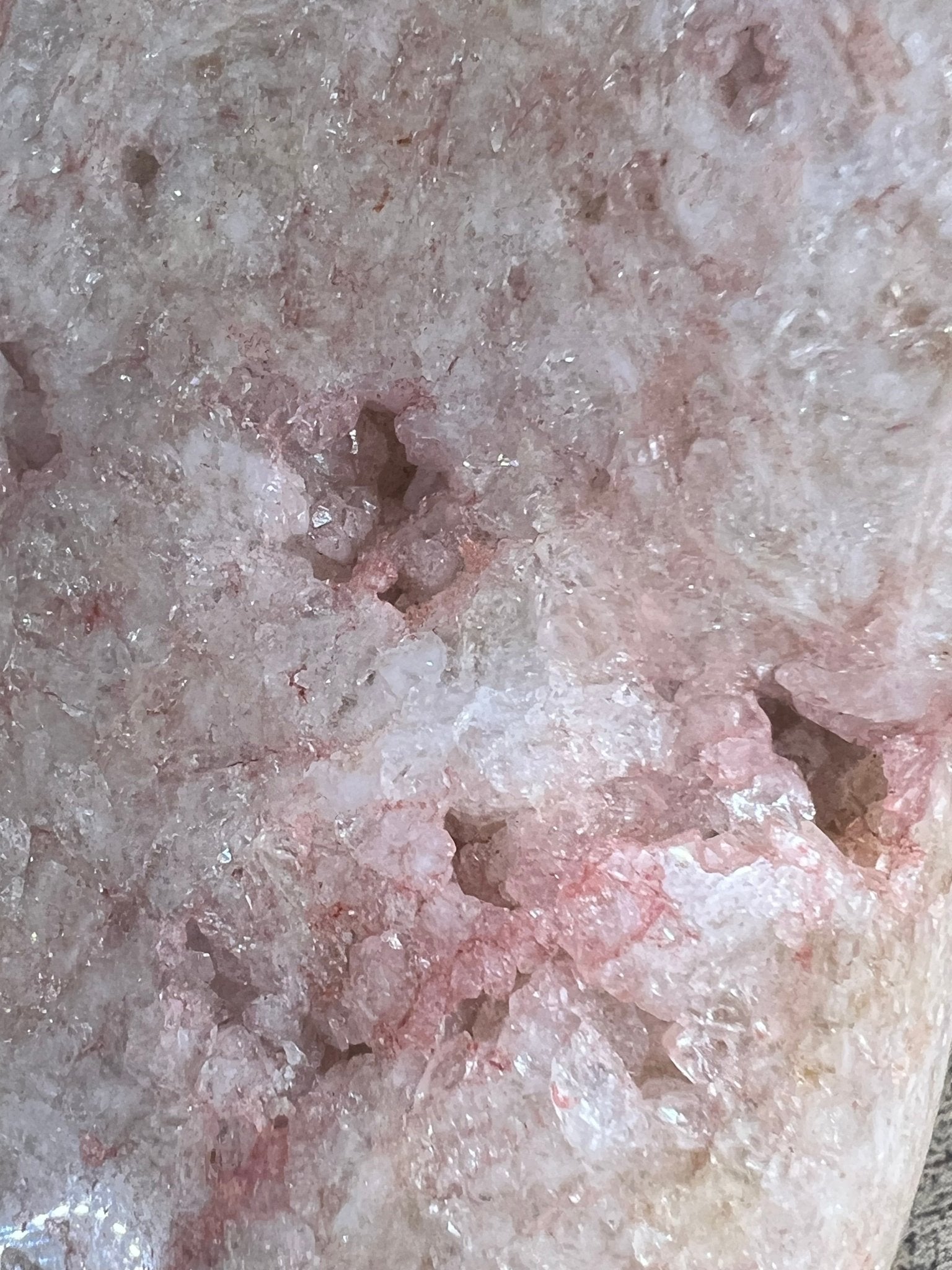 4" Pink Amethyst Heart - Purple Door Alchemy