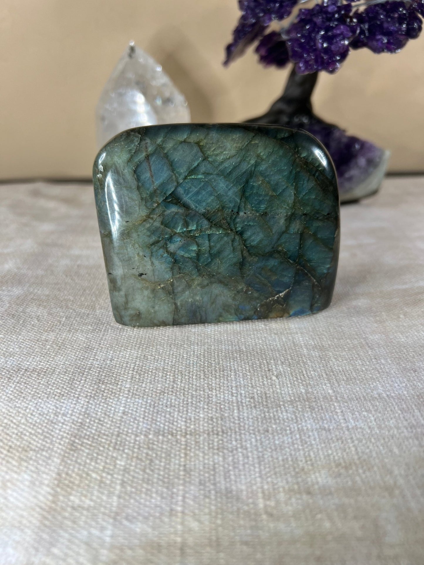 495g Polished Labradorite Freeform - Purple Door Alchemy