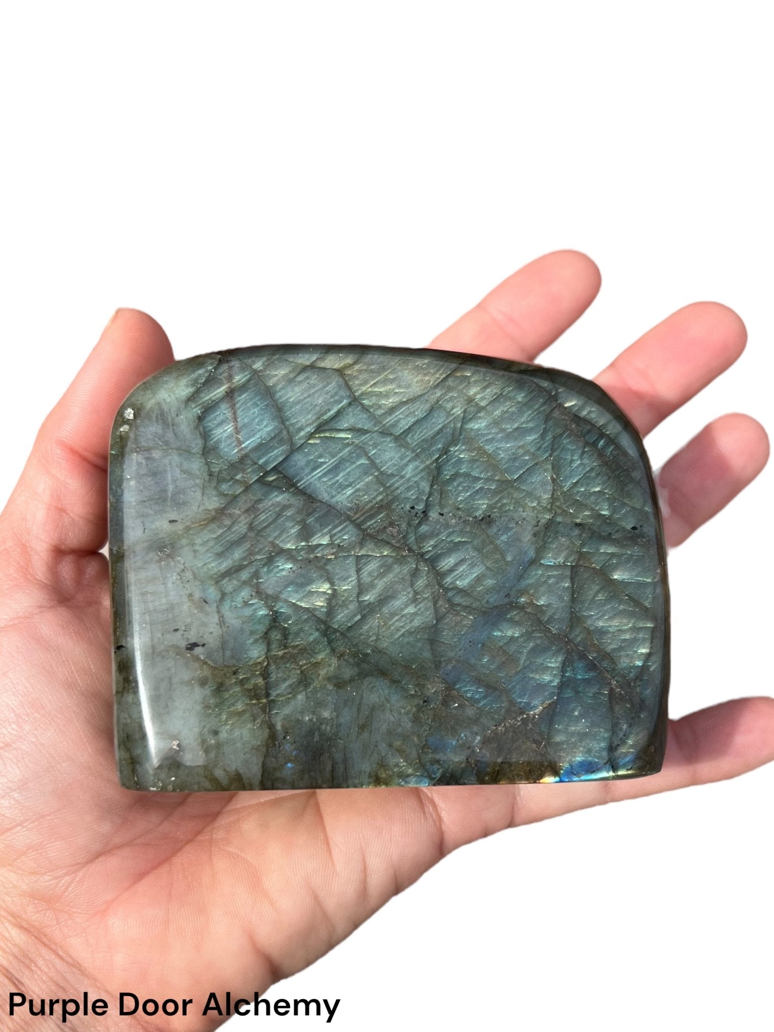 495g Polished Labradorite Freeform - Purple Door Alchemy