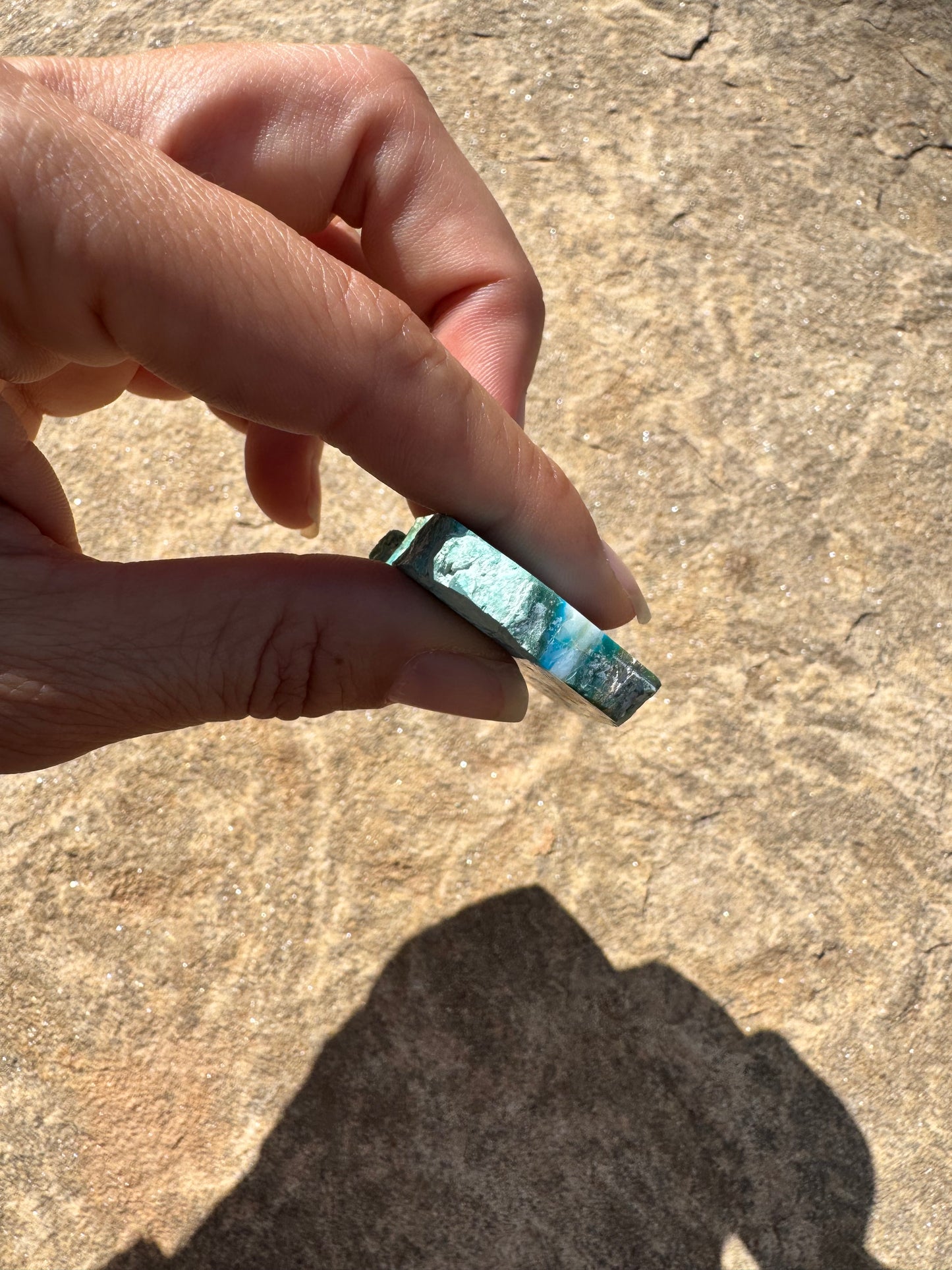 Peruvian Blue Opalina Slab 24g