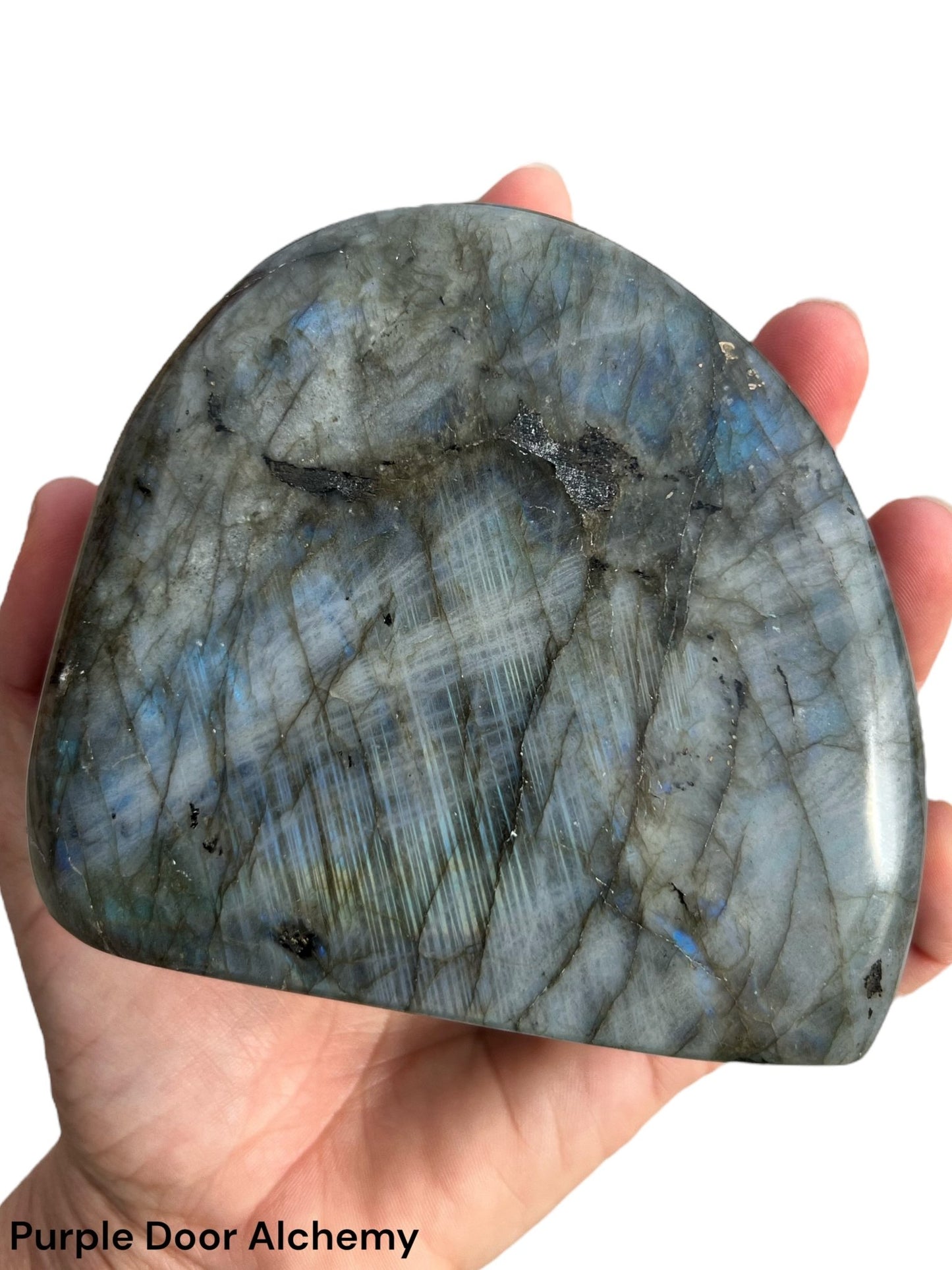 917g Polished Labradorite Freeform - Purple Door Alchemy