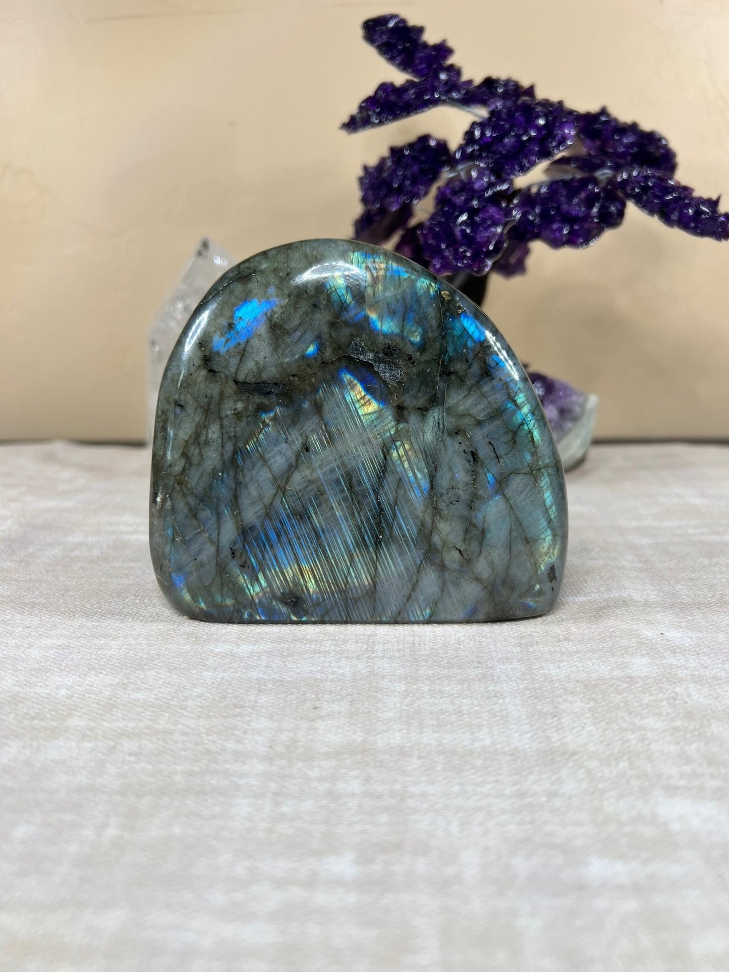 917g Polished Labradorite Freeform - Purple Door Alchemy