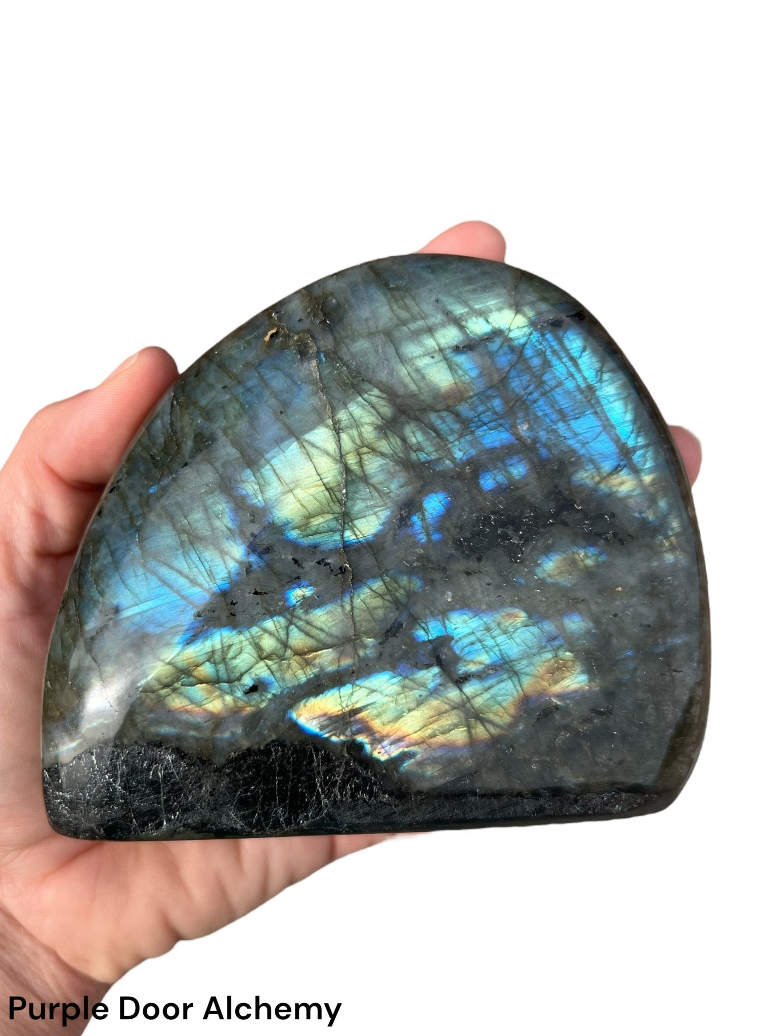 917g Polished Labradorite Freeform - Purple Door Alchemy