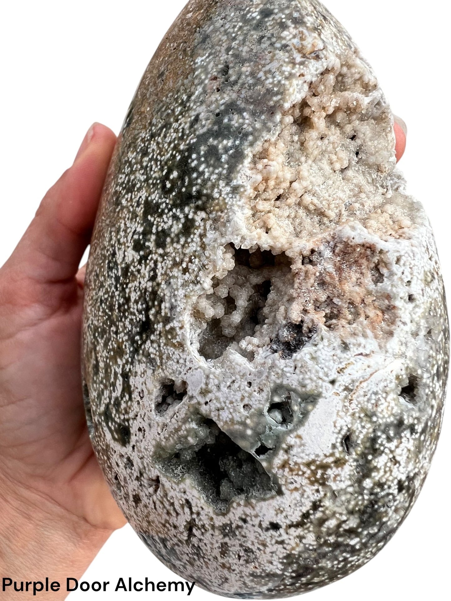 958g Ocean Jasper Freeform - Purple Door Alchemy