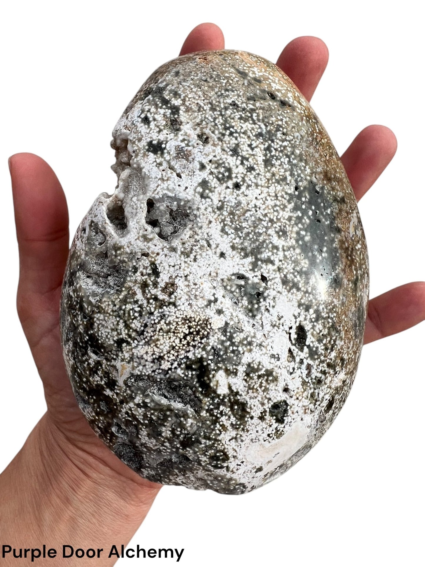 958g Ocean Jasper Freeform - Purple Door Alchemy