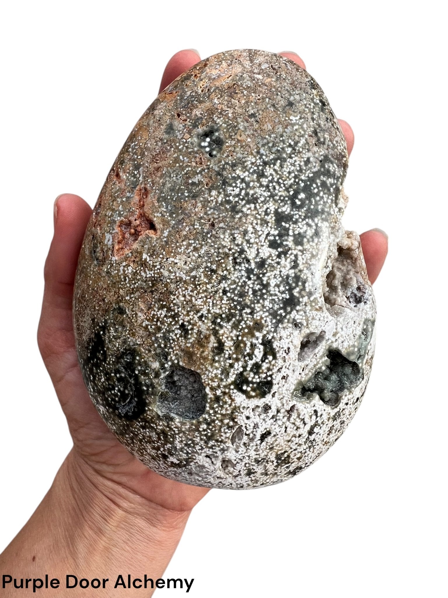 958g Ocean Jasper Freeform - Purple Door Alchemy