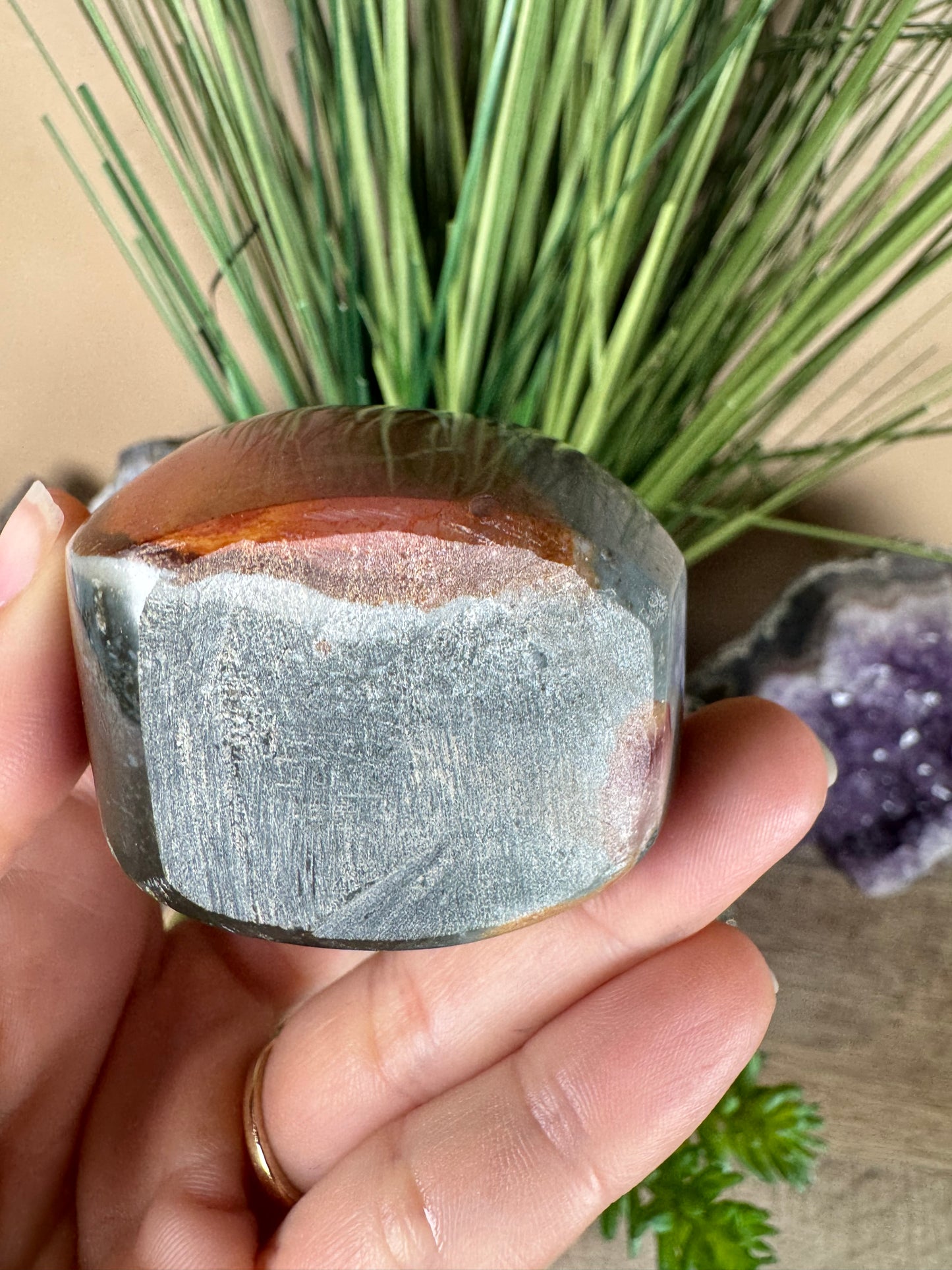 Polychrome Desert Jasper Flame 3.5in