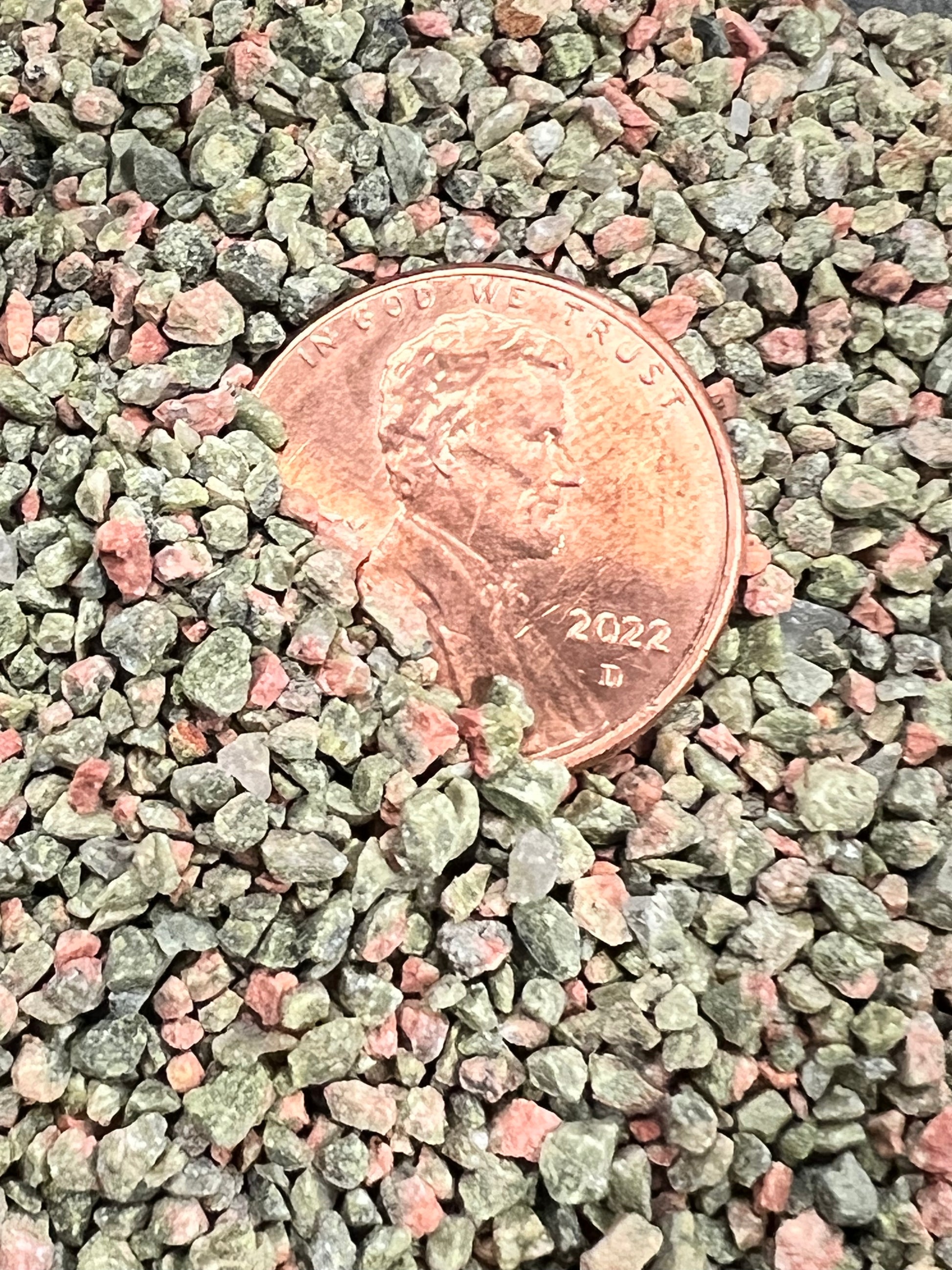 Crushed Unakite Coarse - Crushed Minerals - Purple Door Alchemy