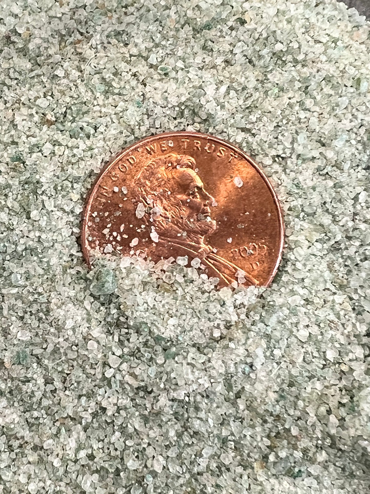 Crushed Emerald Sand - Crushed Minerals - Purple Door Alchemy