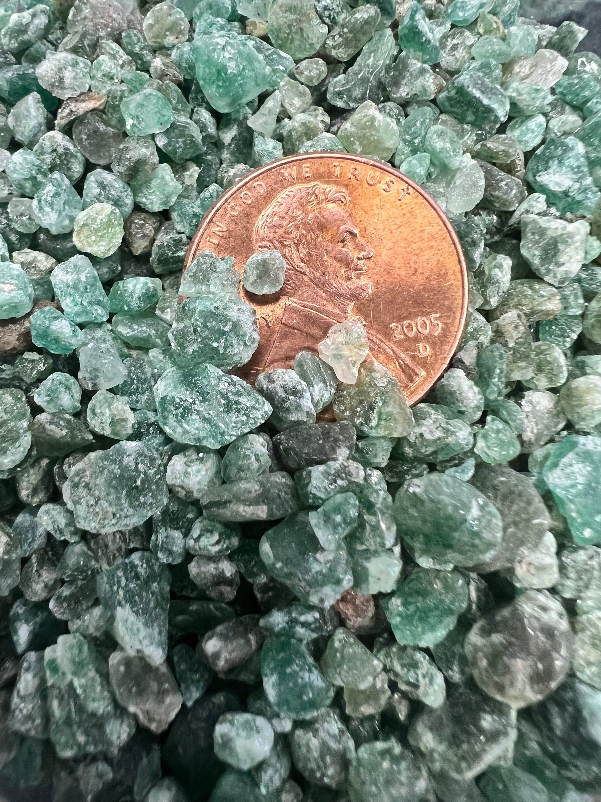 Crushed Emerald Extra Coarse - Crushed Minerals - Purple Door Alchemy