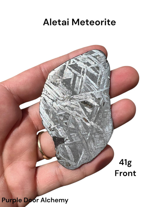 Aletai Meteorite Slice - Purple Door Alchemy