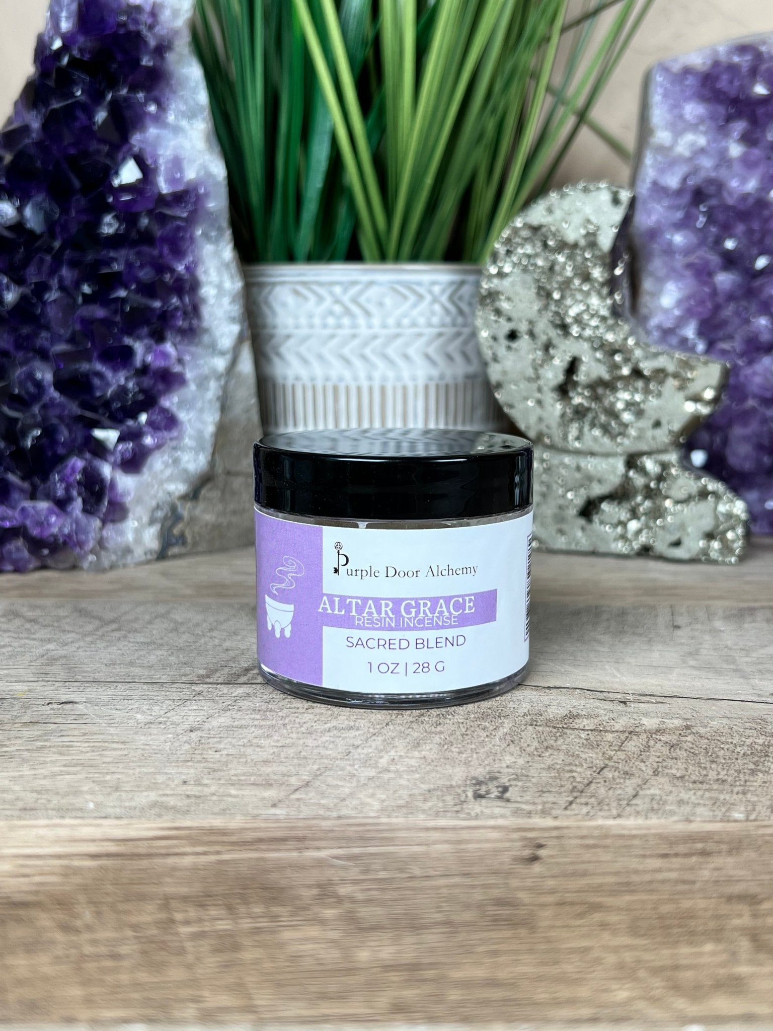 Altar Grace Resin Incense - Purple Door Alchemy