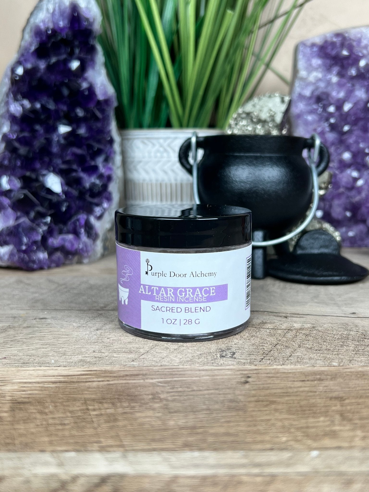 Altar Grace Resin Incense - Purple Door Alchemy