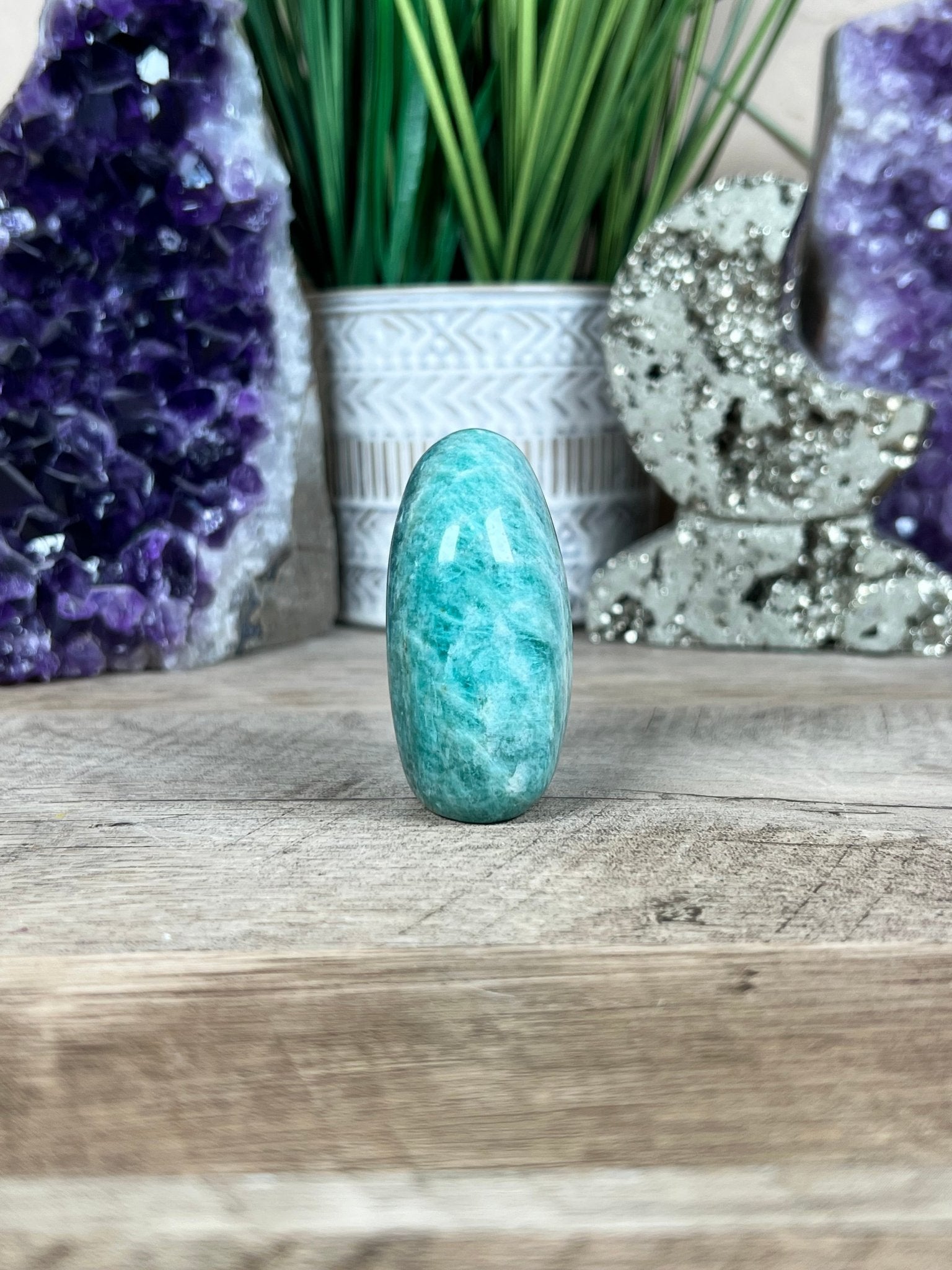 Amazonite Freeform 2.28" - Purple Door Alchemy