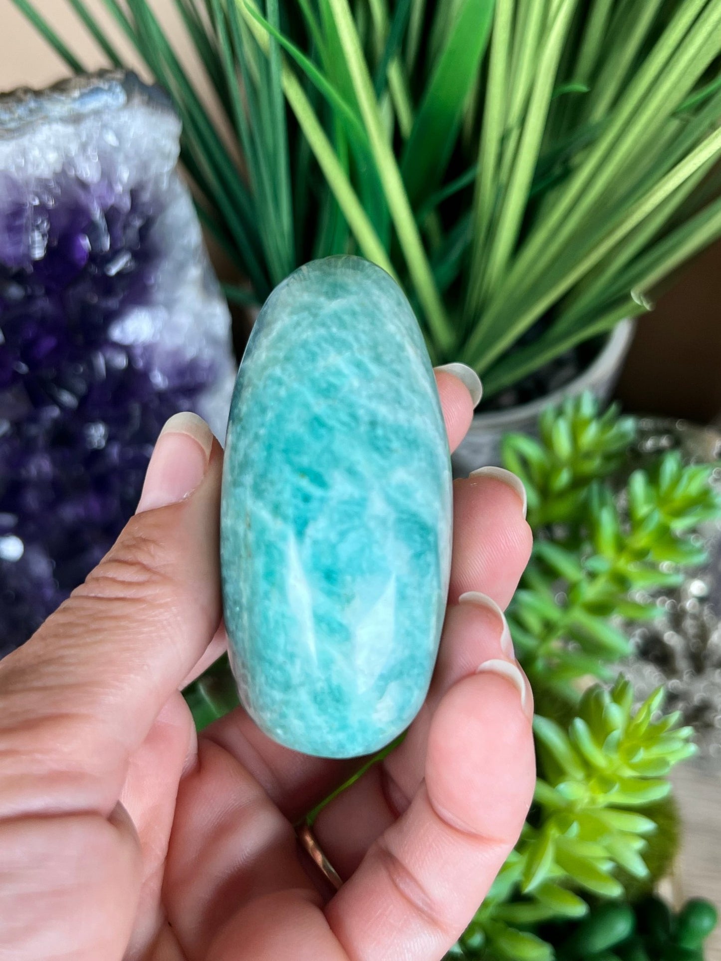 Amazonite Freeform 2.28" - Purple Door Alchemy