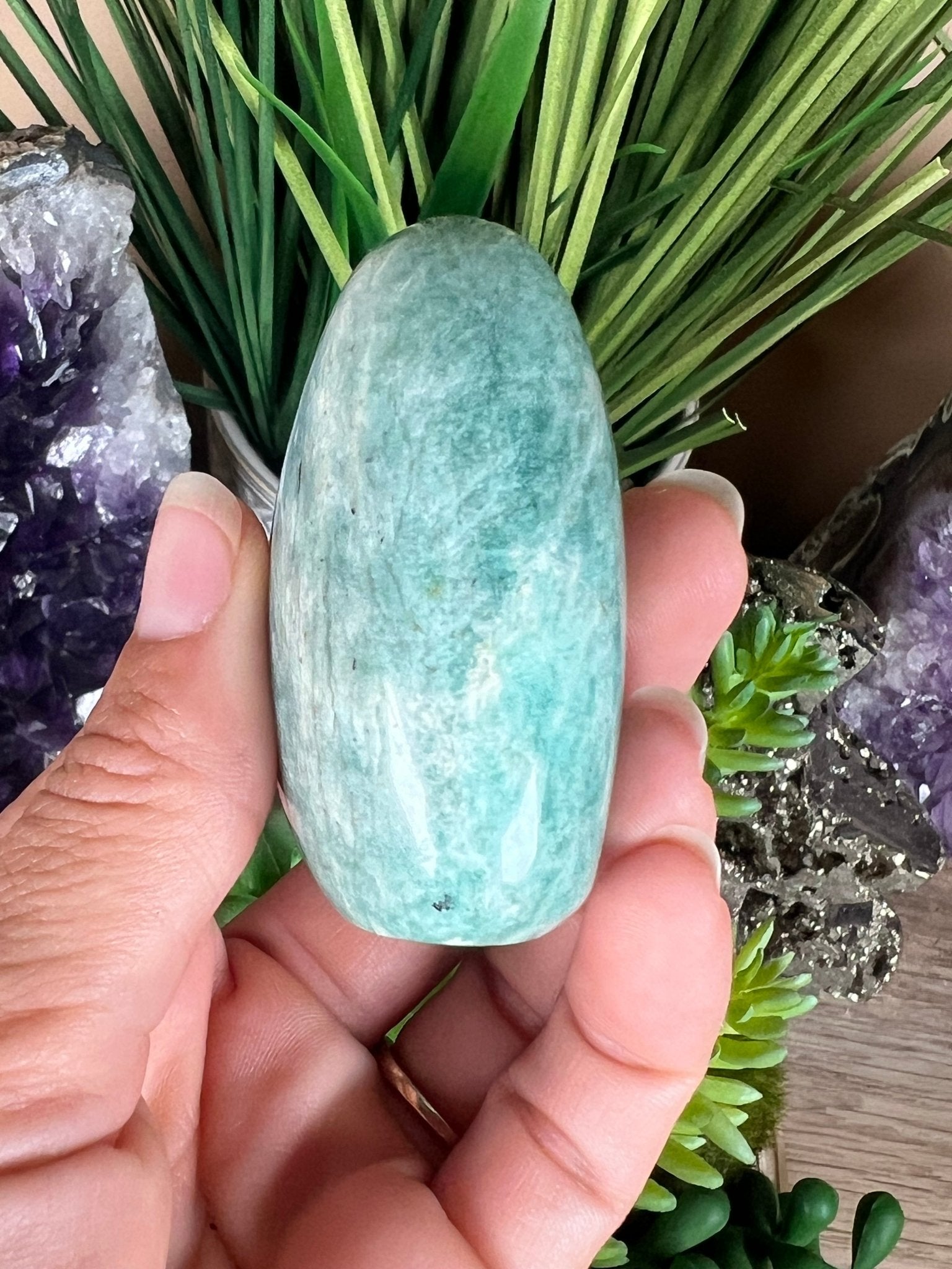 Amazonite Freeform 2.28" - Purple Door Alchemy
