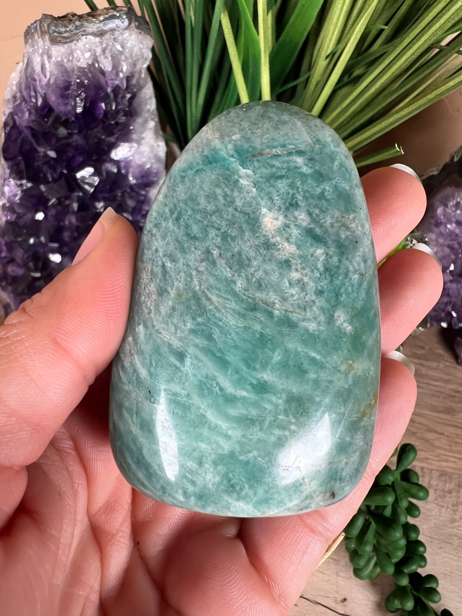 Amazonite Freeform 2.63" - Purple Door Alchemy