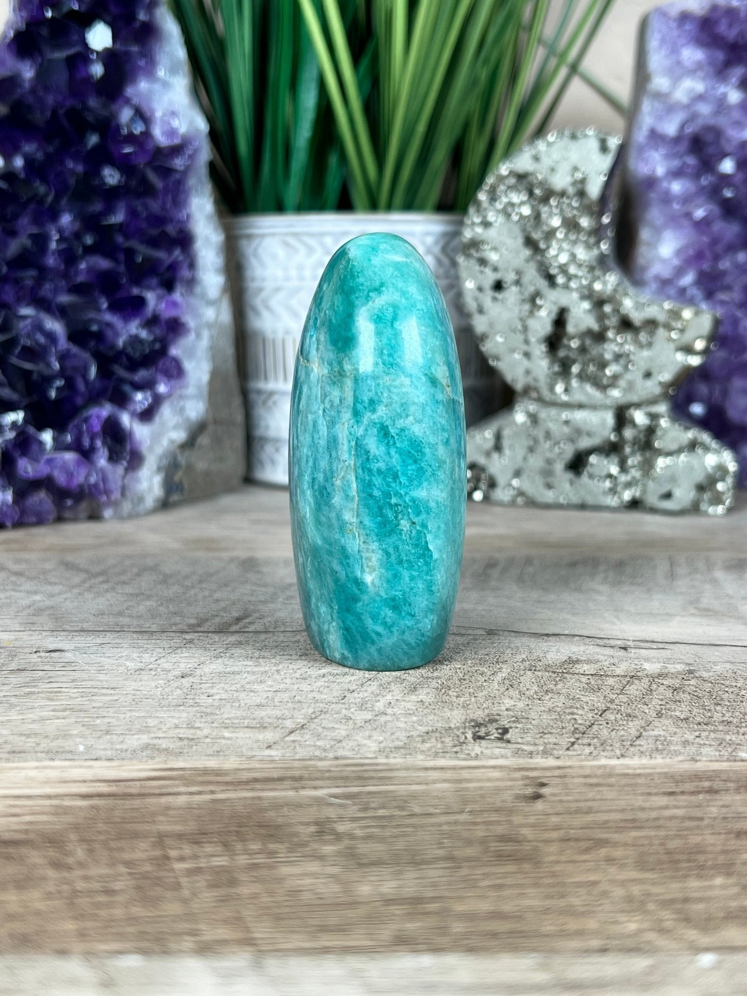 Amazonite Freeform 3" - Purple Door Alchemy
