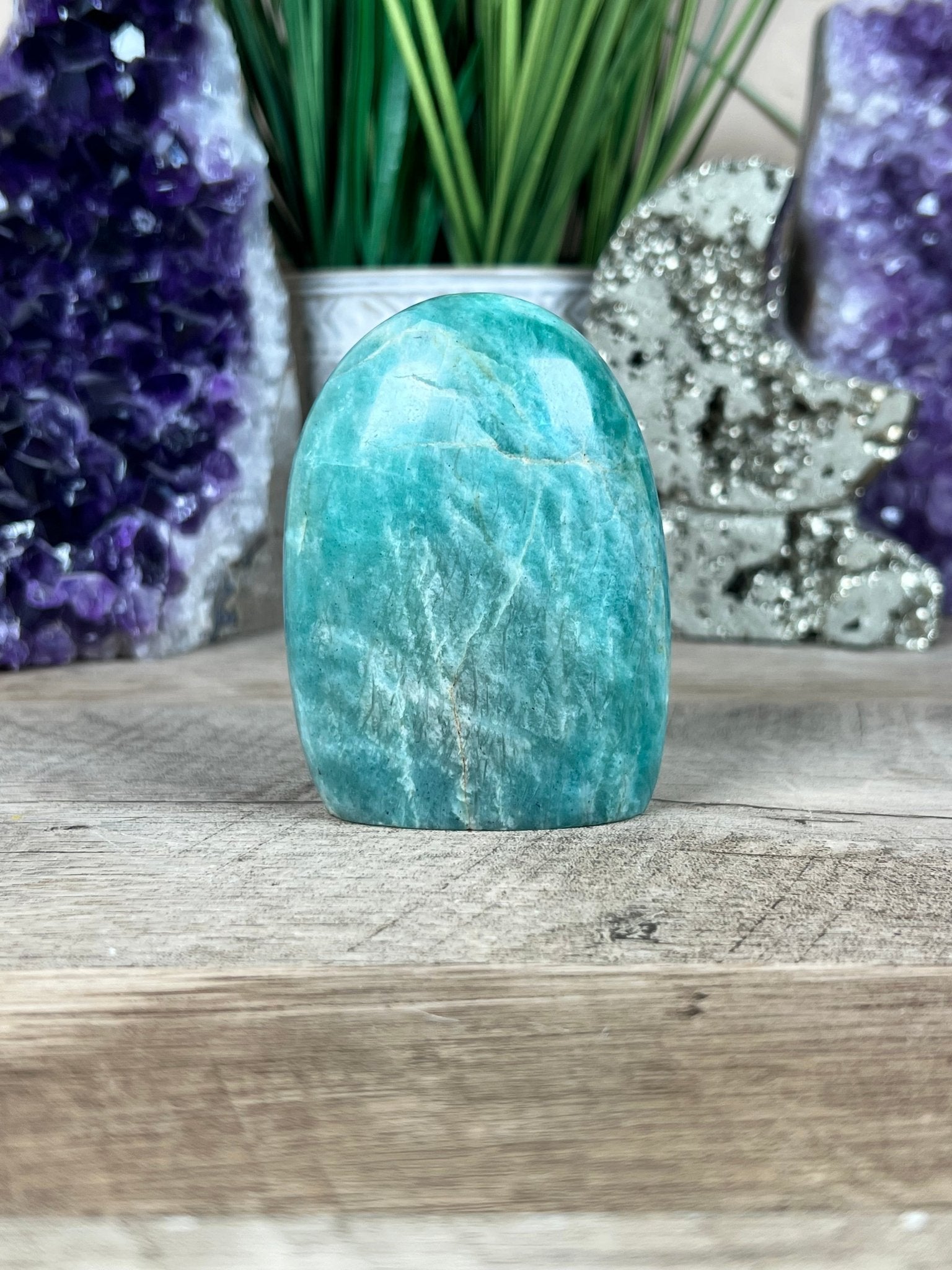 Amazonite Freeform 3" - Purple Door Alchemy