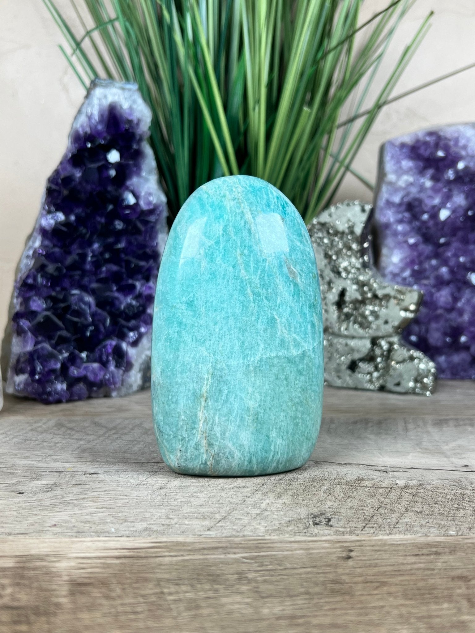 Amazonite Freeform 4.33" - Purple Door Alchemy
