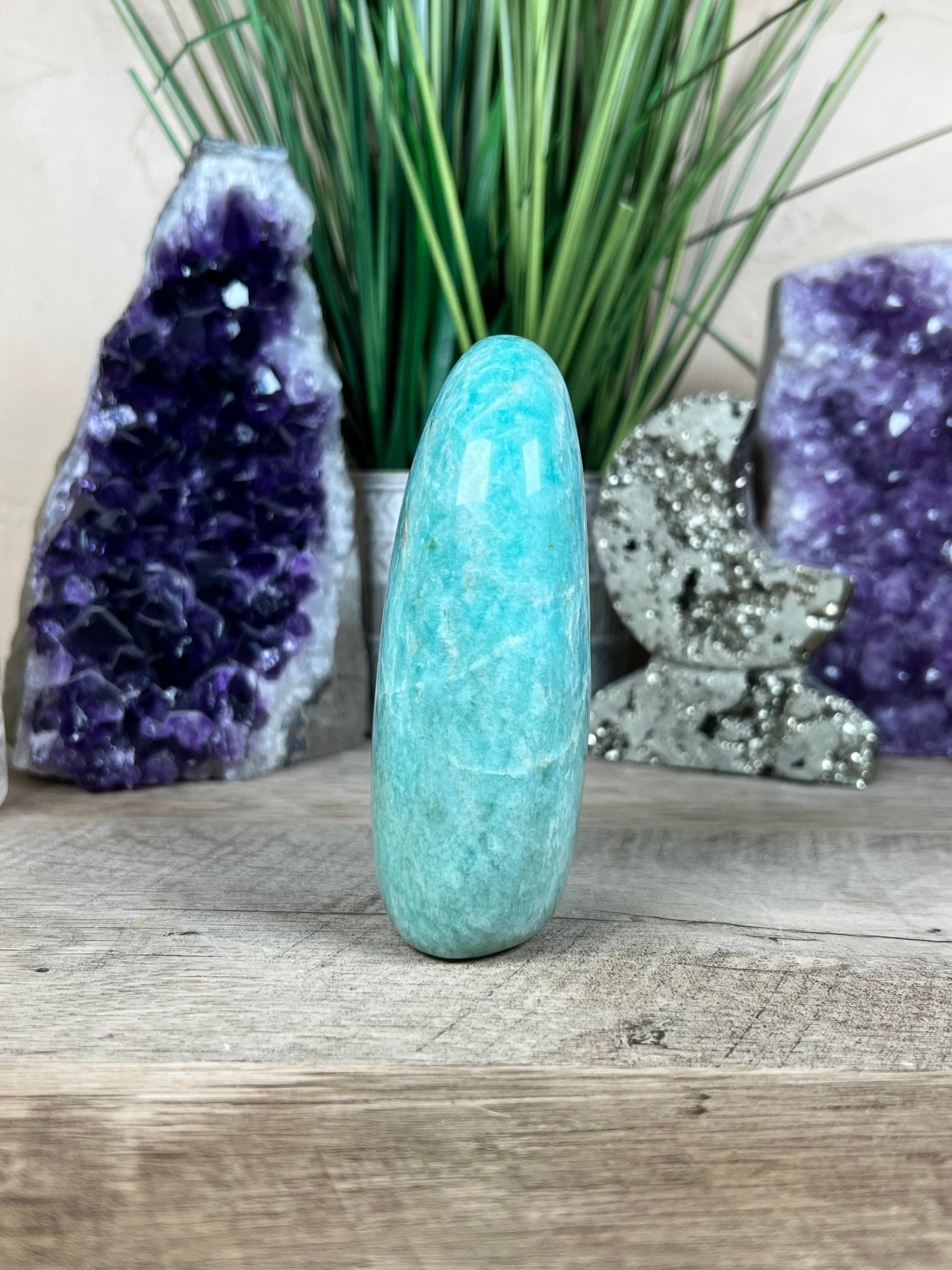 Amazonite Freeform 4.33" - Purple Door Alchemy