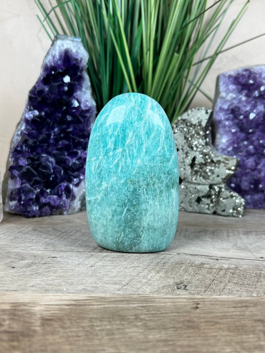 Amazonite Freeform 4.33" - Purple Door Alchemy