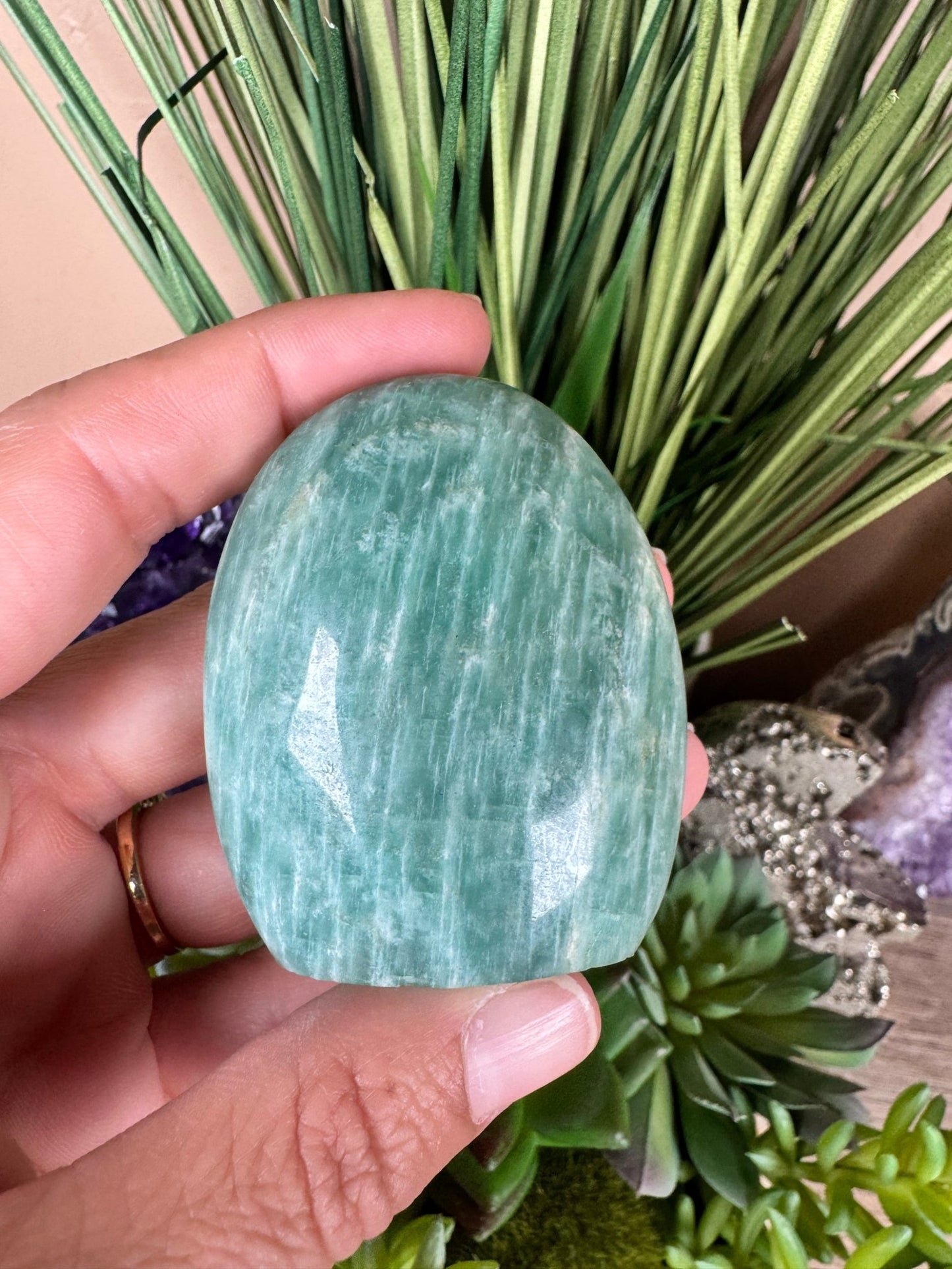 Amazonite Freeform - Purple Door Alchemy