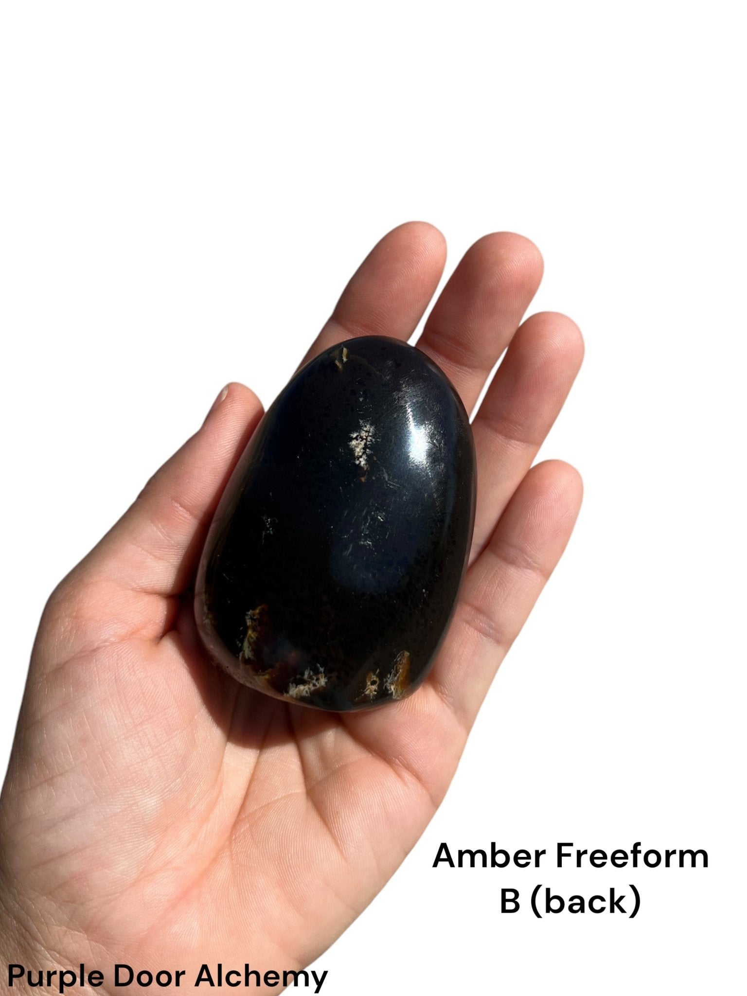 Amber Freeforms - Purple Door Alchemy