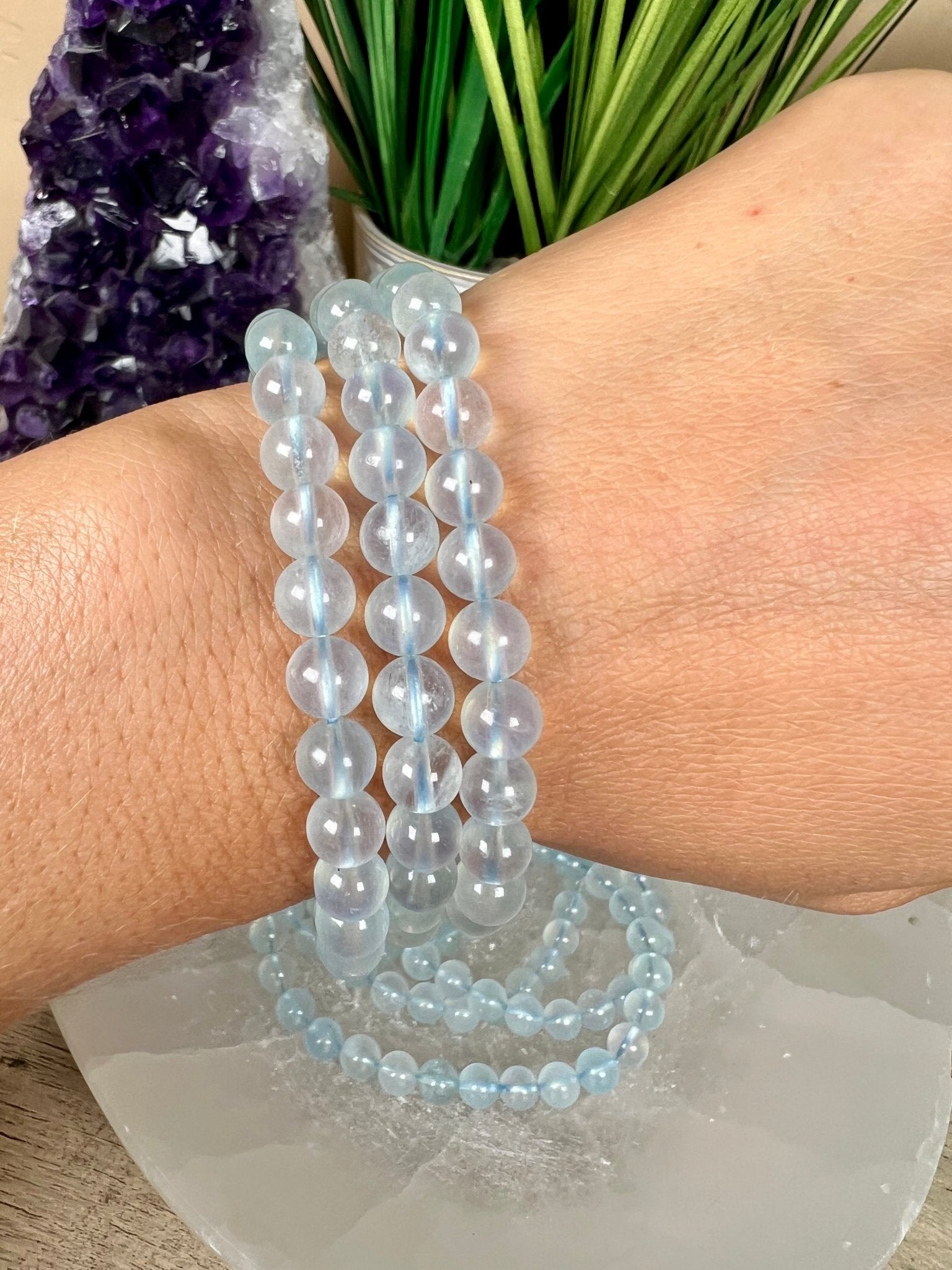 Aquamarine Bracelet - Purple Door Alchemy