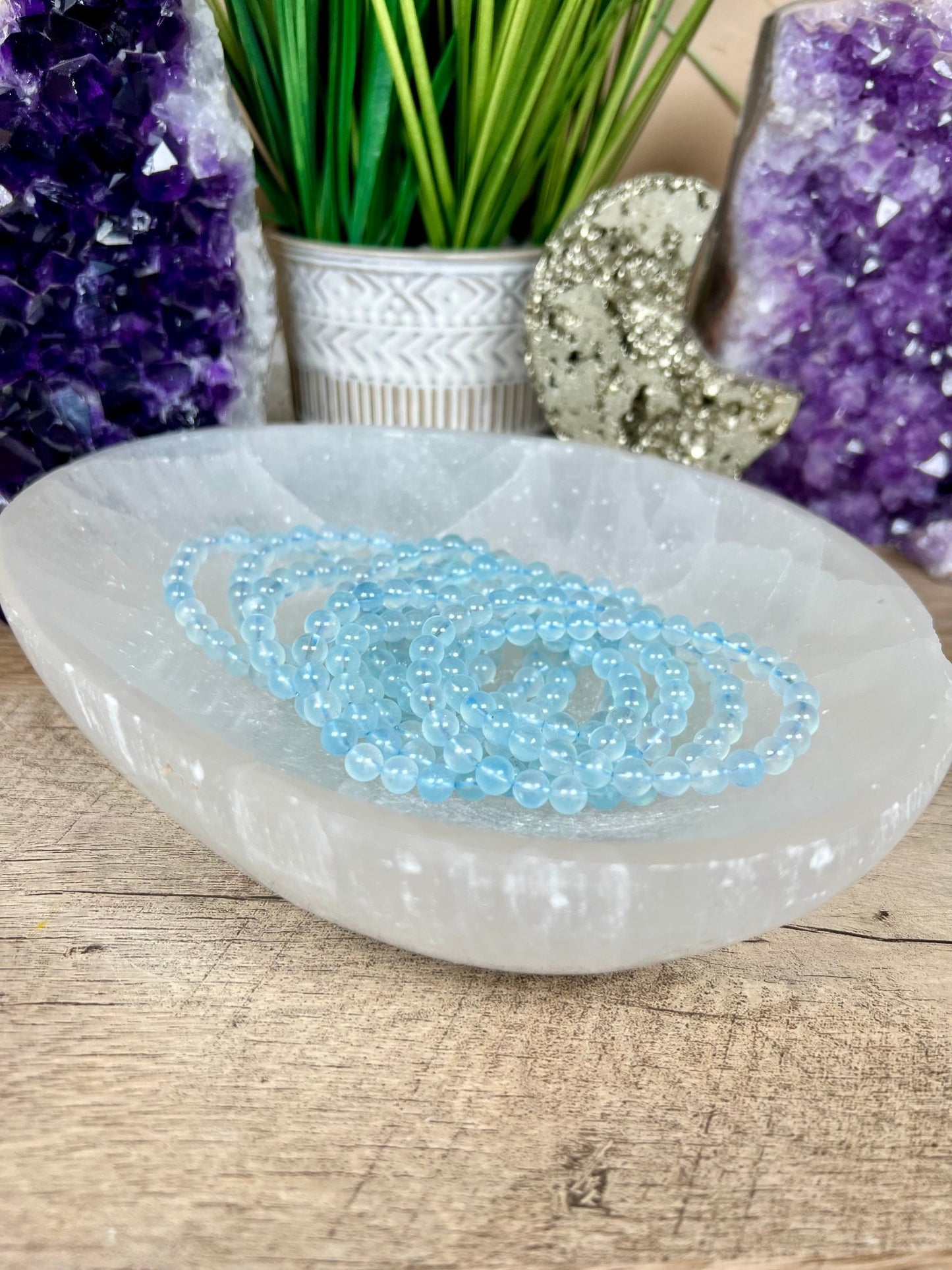 Aquamarine Bracelet - Purple Door Alchemy