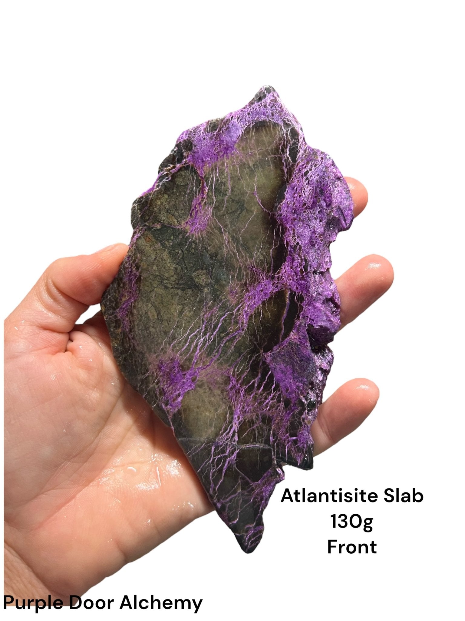 Atlantisite Slab 130g - Purple Door Alchemy