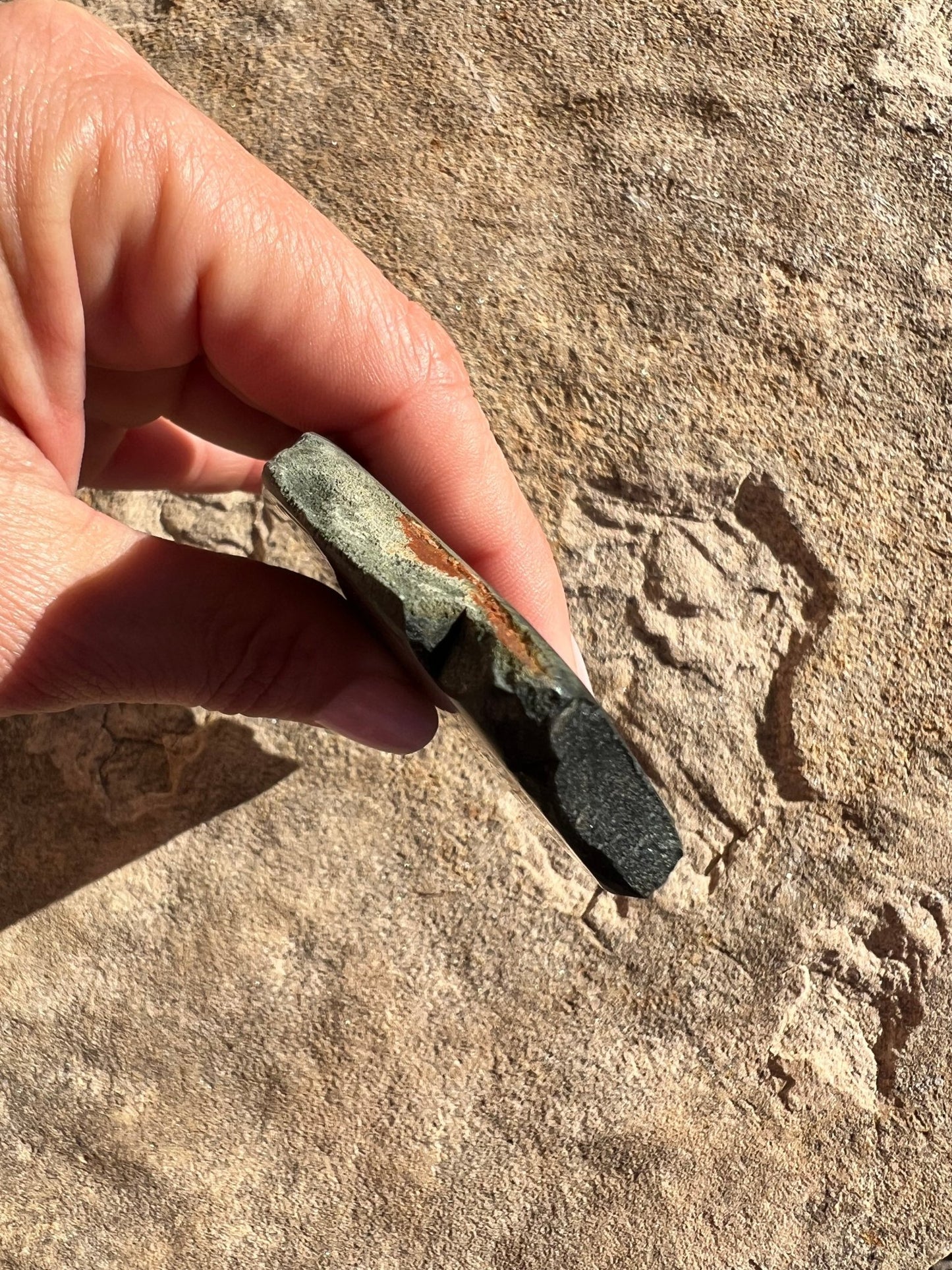 Australian Black Jade Slab 125g - Purple Door Alchemy