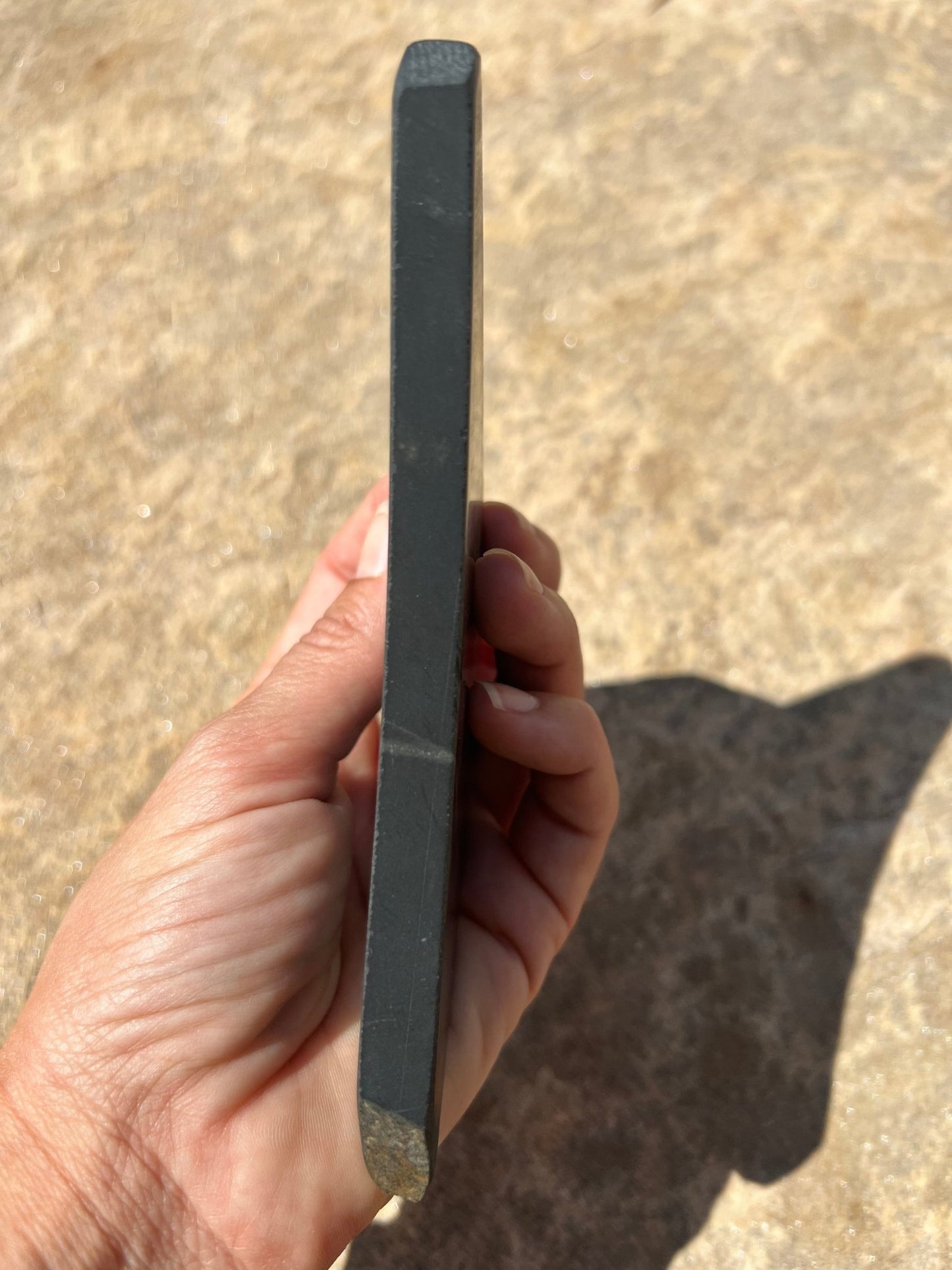 Australian Black Jade Slab 184g - Purple Door Alchemy