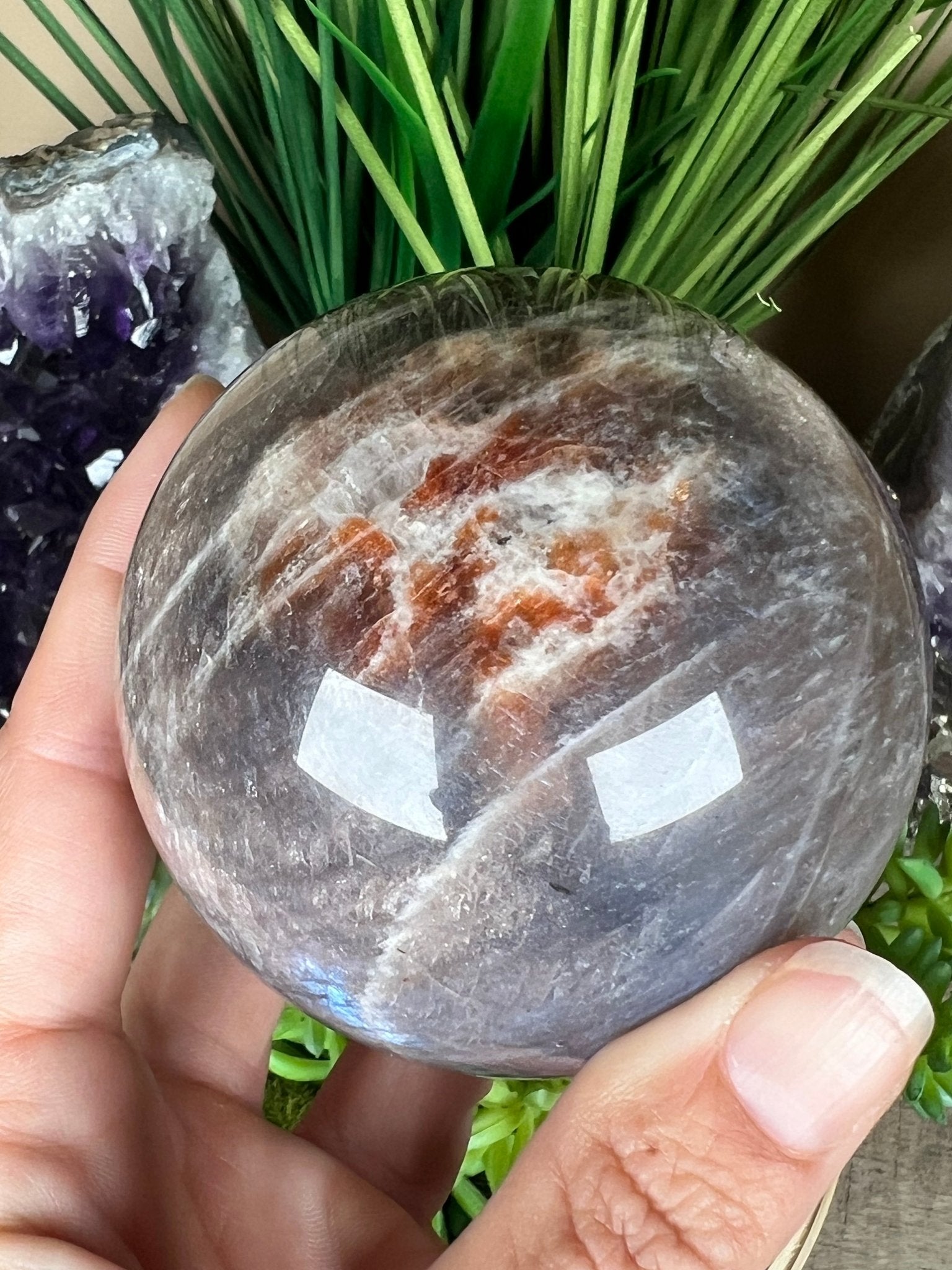 Belomorite Sphere 63mm - Purple Door Alchemy