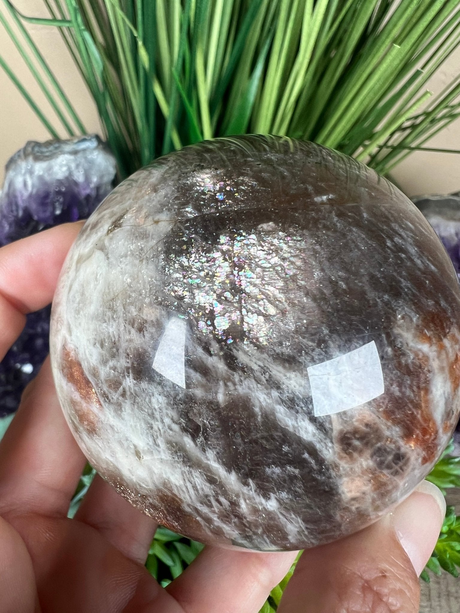 Belomorite Sphere 63mm - Purple Door Alchemy
