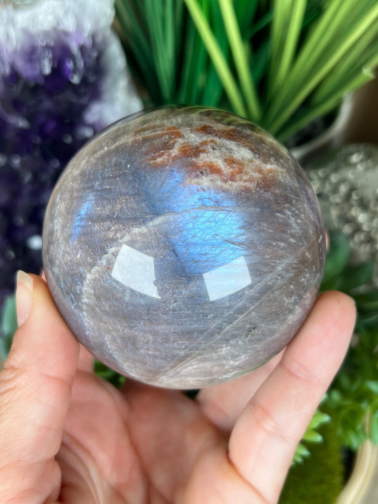 Belomorite Sphere 63mm - Purple Door Alchemy