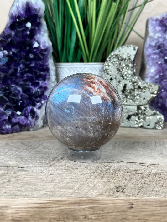 Belomorite Sphere 63mm - Purple Door Alchemy