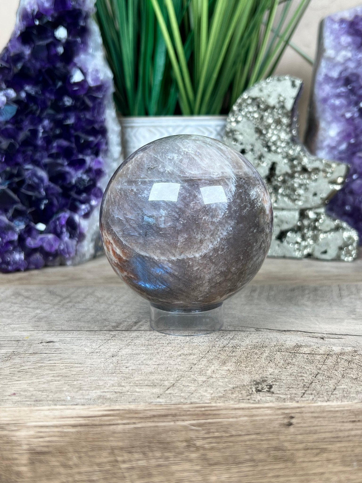 Belomorite Sphere 63mm - Purple Door Alchemy