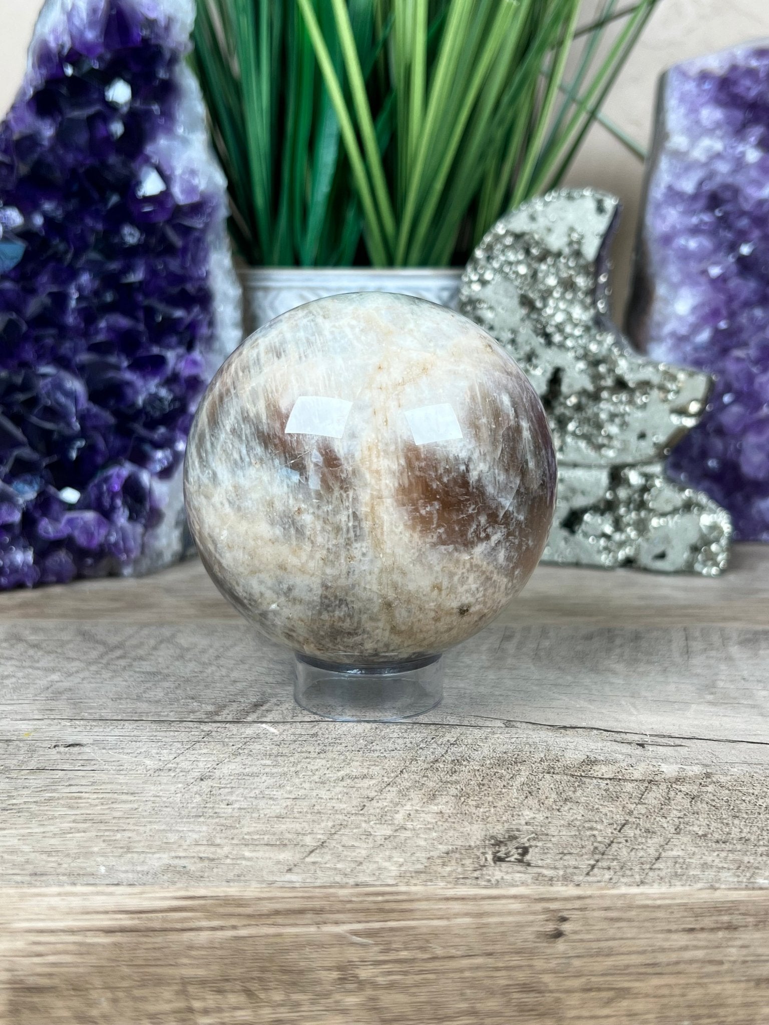 Belomorite Sphere 67mm - Purple Door Alchemy