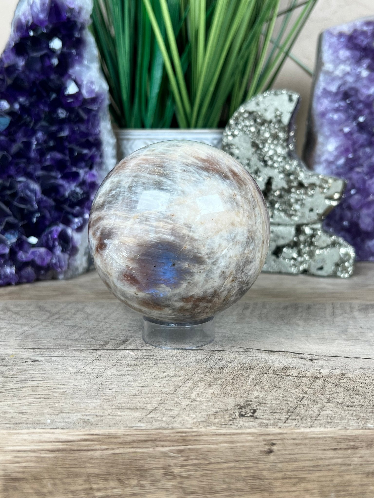 Belomorite Sphere 67mm - Purple Door Alchemy
