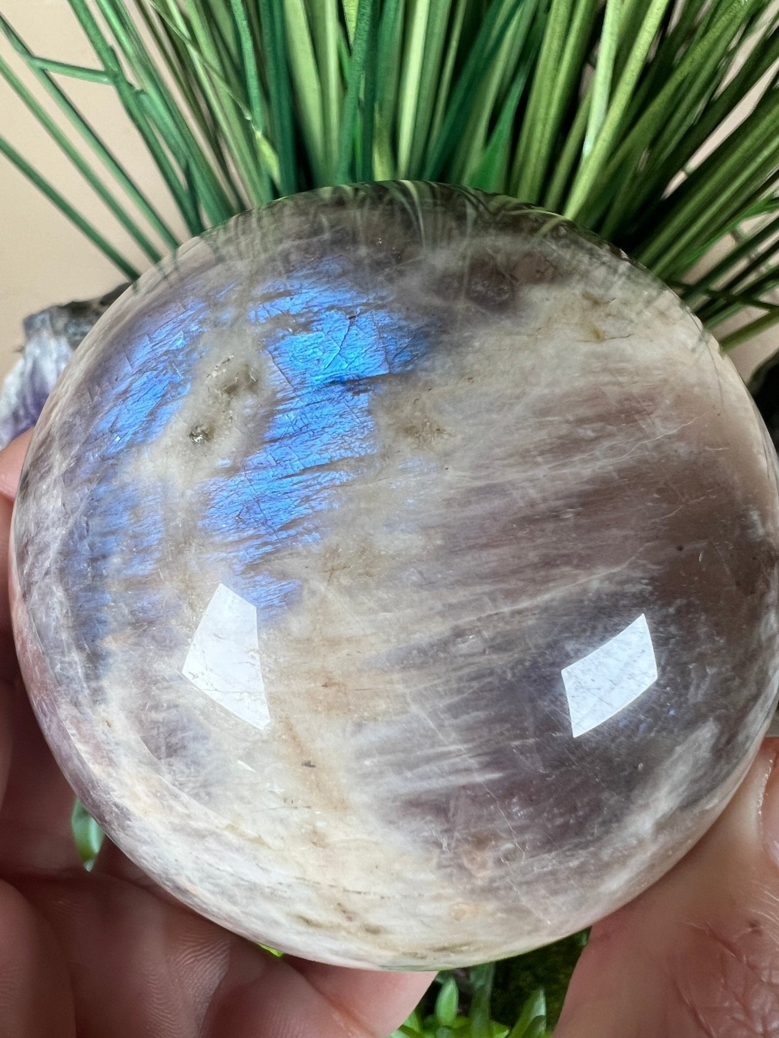 Belomorite Sphere 67mm - Purple Door Alchemy