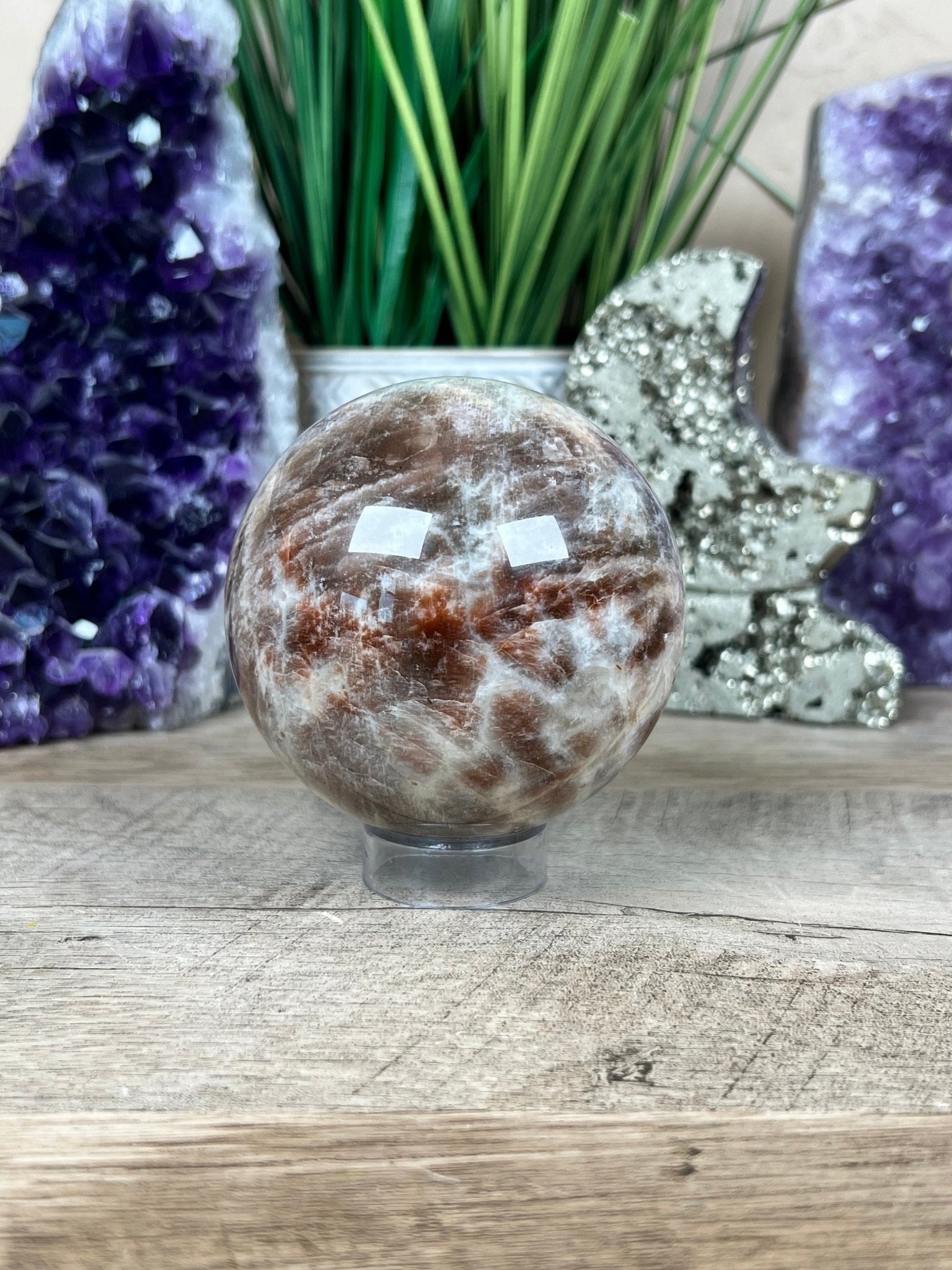 Belomorite Sphere 67mm - Purple Door Alchemy