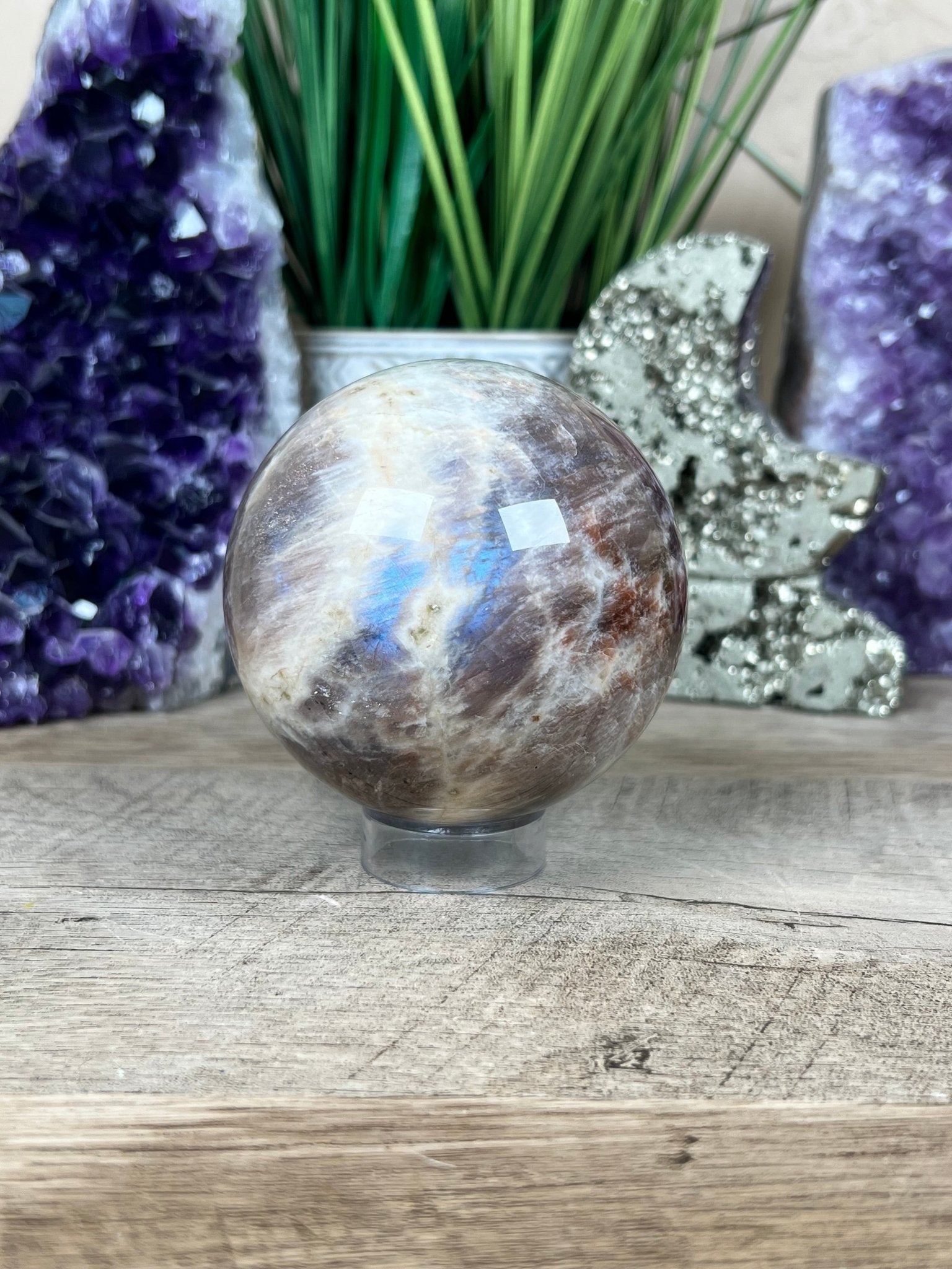 Belomorite Sphere 67mm - Purple Door Alchemy