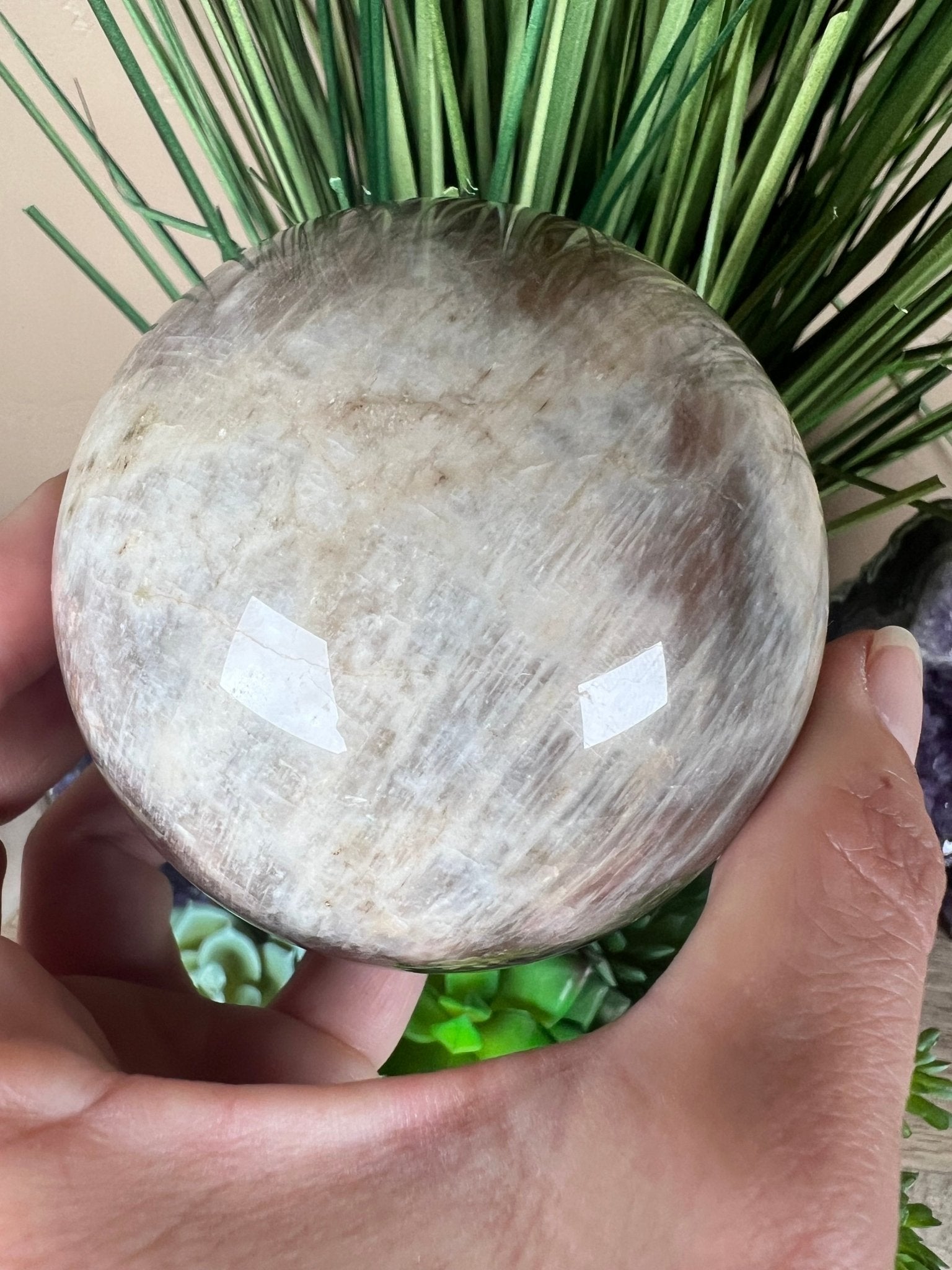 Belomorite Sphere 67mm - Purple Door Alchemy