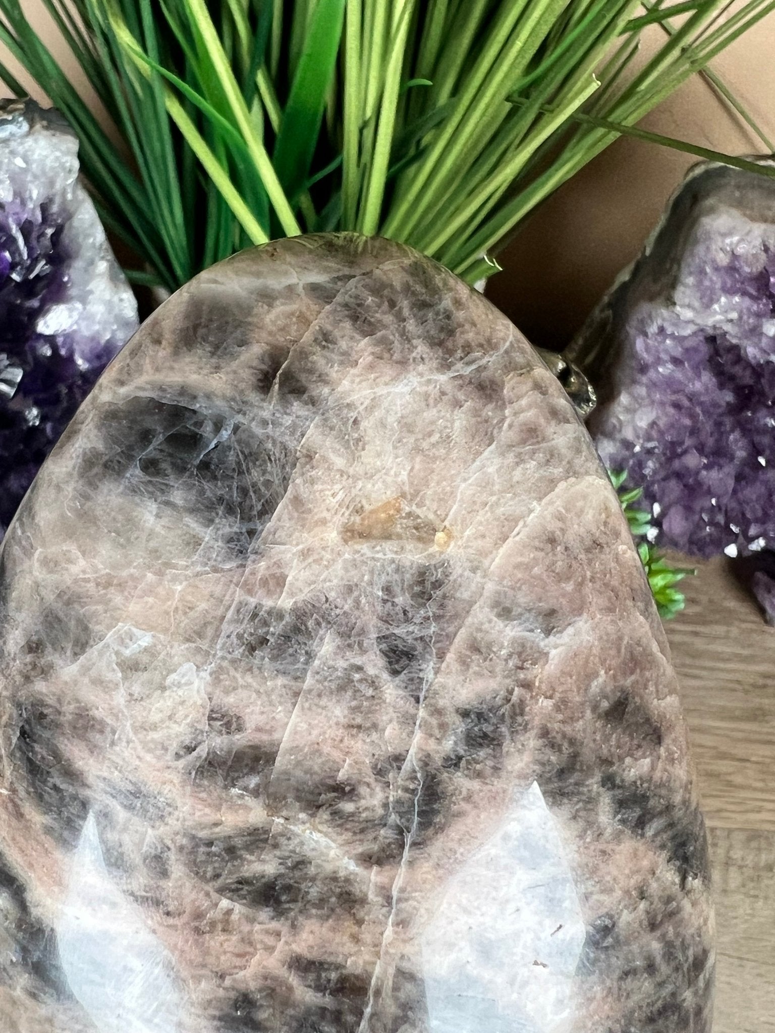 Black Moonstone Freeform 5.3 Inch - Purple Door Alchemy