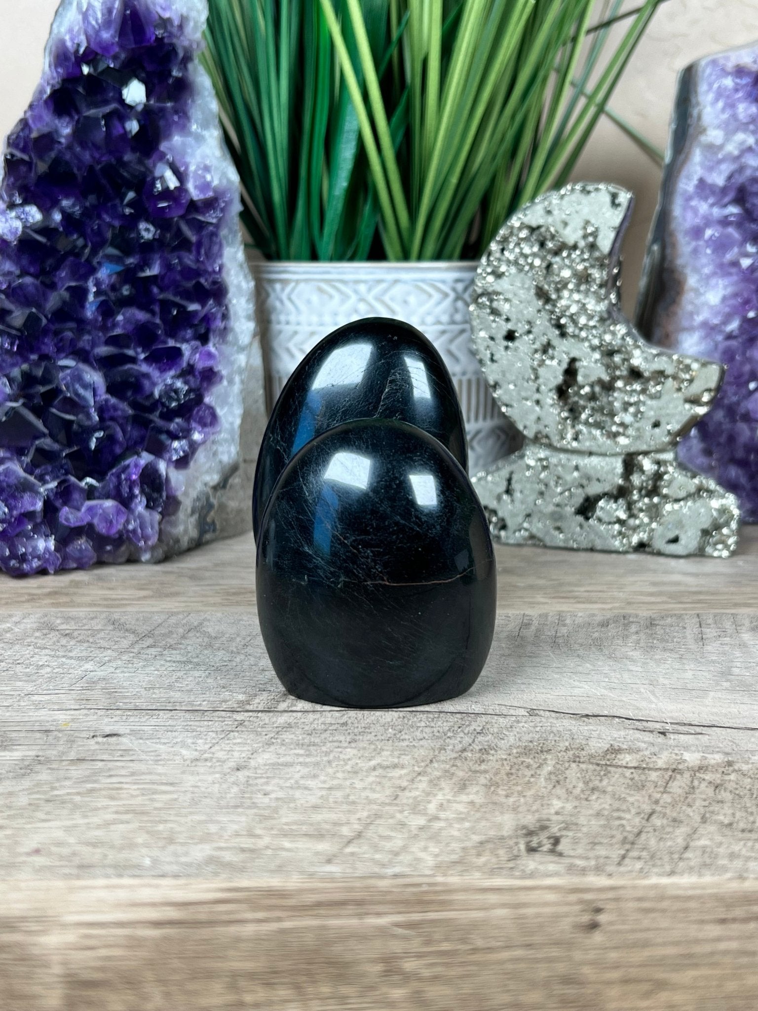 Black Tourmaline Freeform - Purple Door Alchemy